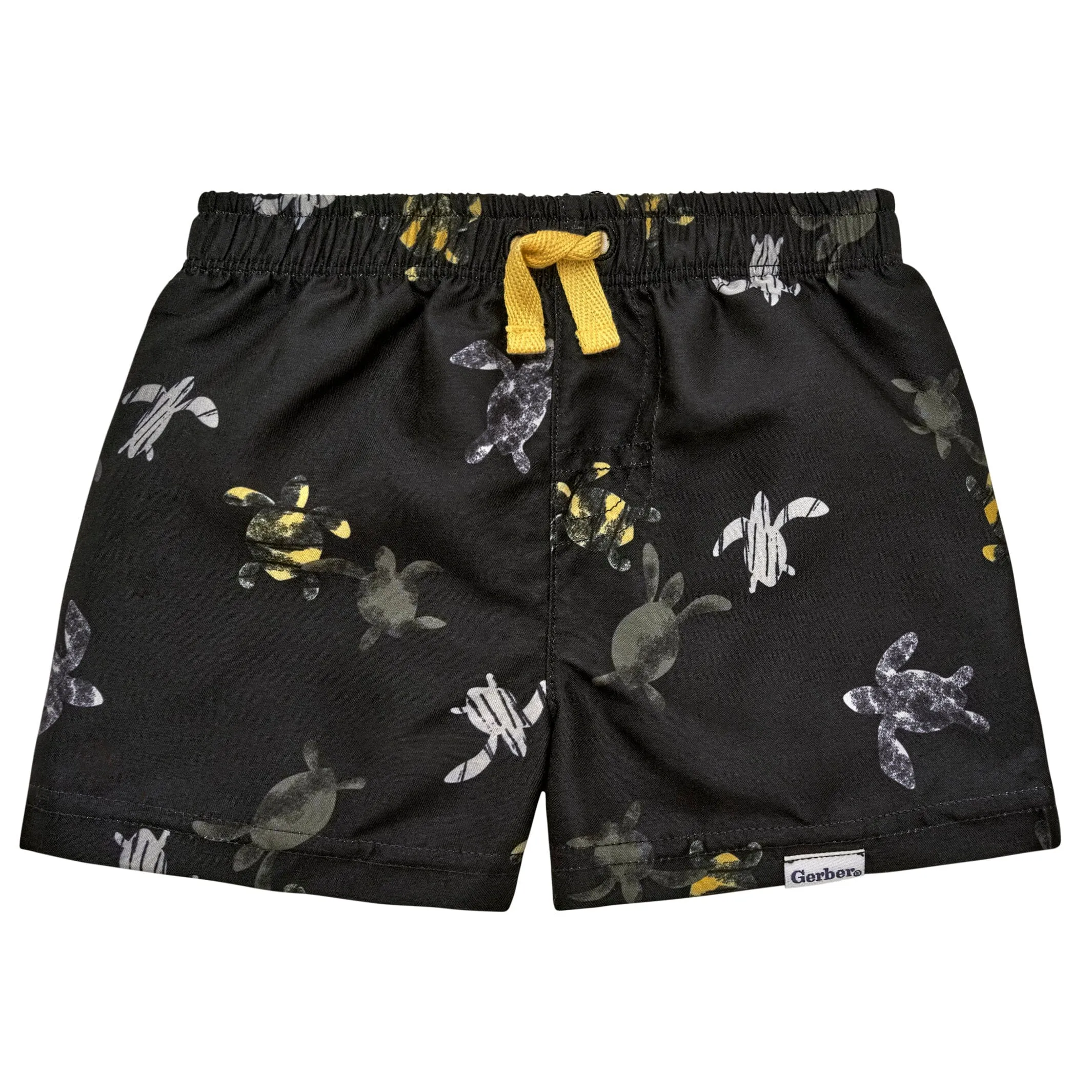 2-Pack Baby & Toddler Boys UPF 50  Turtles & Suns Swim Trunks Gerber Childrenswea