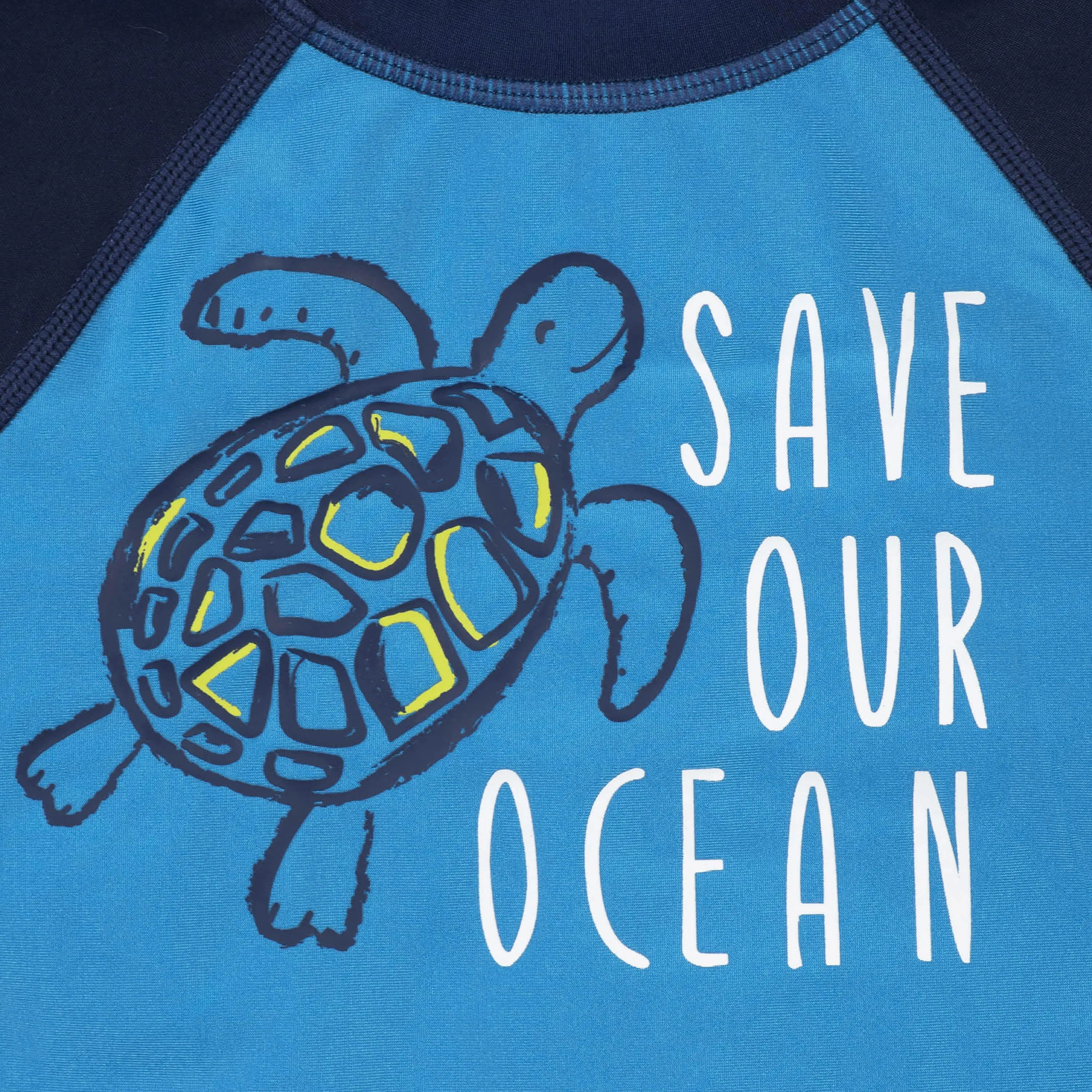 2-Piece Baby & Toddler Boys UPF 50  Sea Friends Rash Guard & Swim Trunks Set Gerber Childrenswea