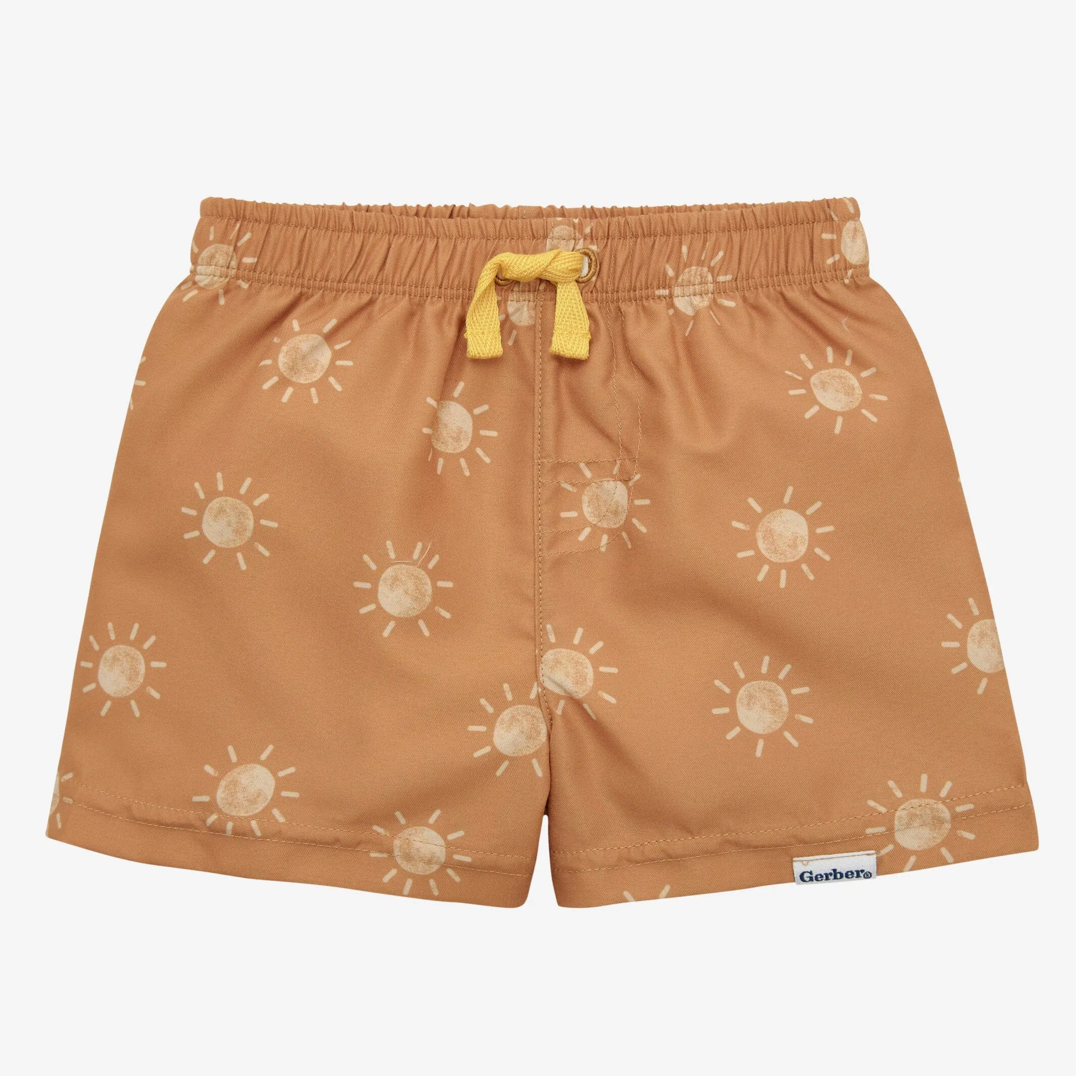 2-Piece Baby & Toddler Boys UPF 50  Suns Rash Guard & Swim Trunks Set Gerber Childrenswea