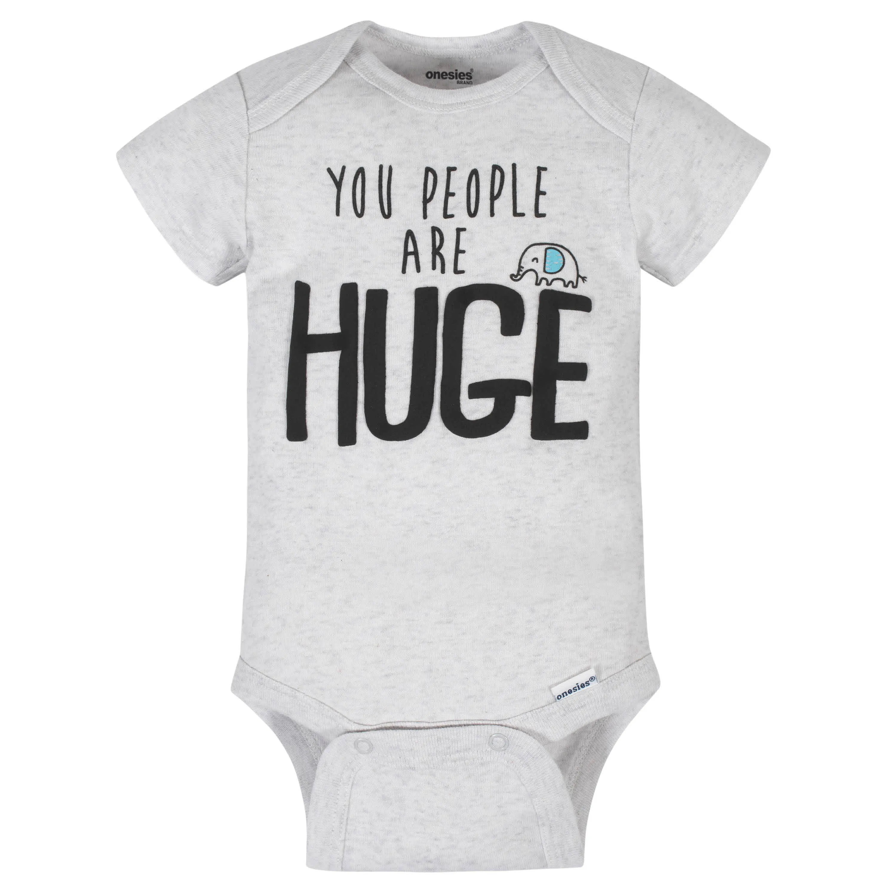 8-Pack Baby Neutral Elephant Onesies Brand Bodysuits Gerber Childrenswea