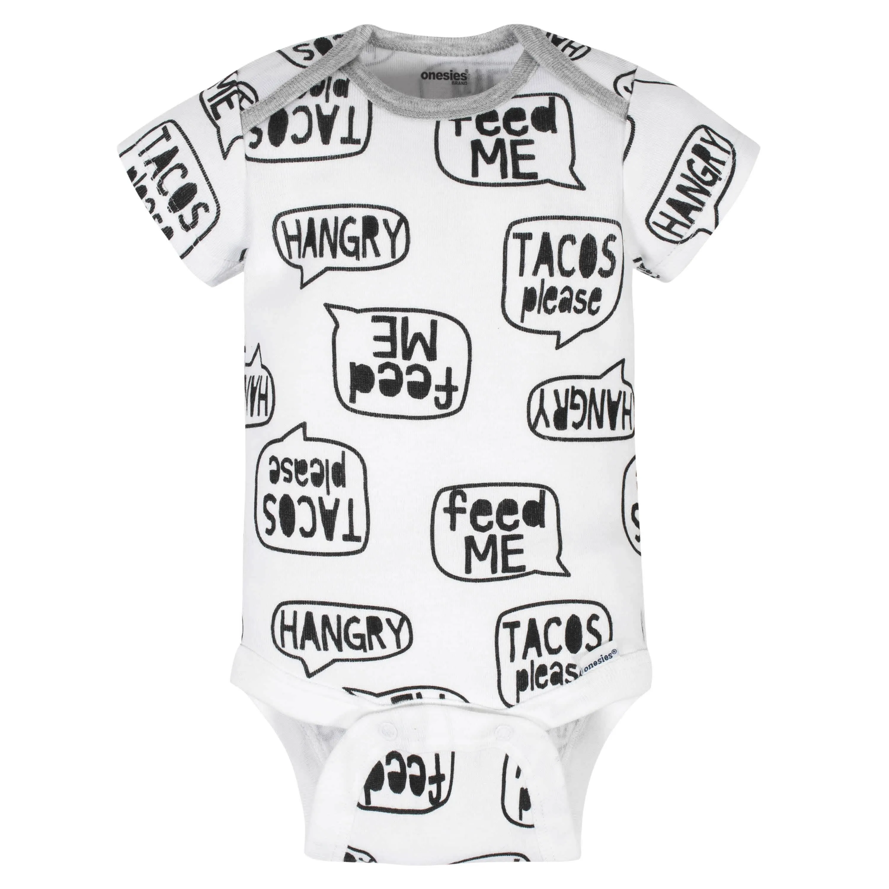 8-Pack Baby Neutral Taco Onesies Brand Bodysuits Gerber Childrenswea
