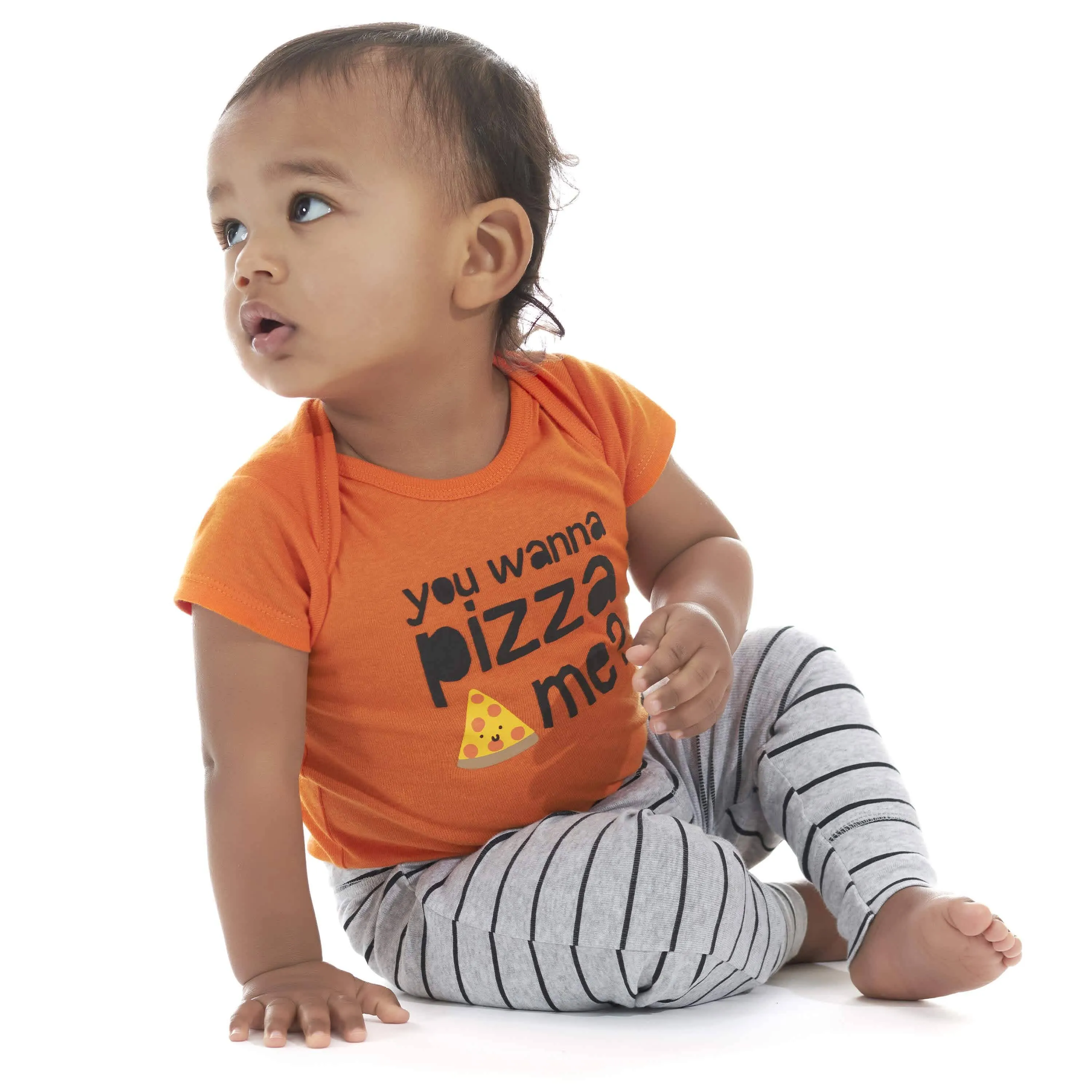 8-Pack Baby Neutral Taco Onesies Brand Bodysuits Gerber Childrenswea