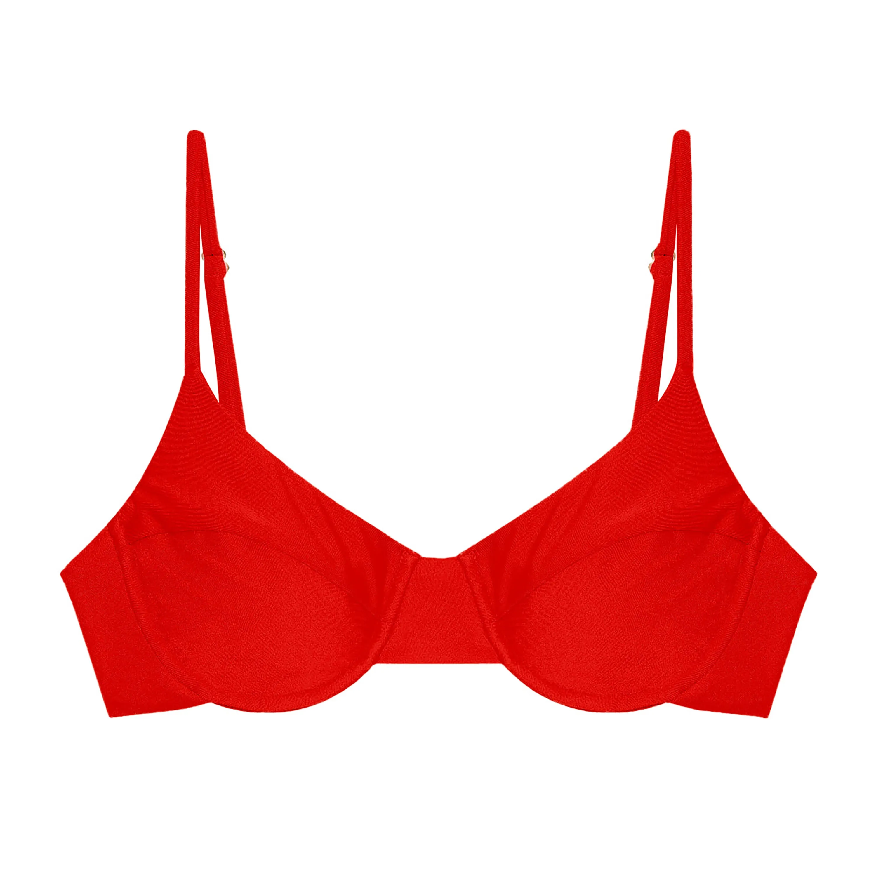 Alina Top | Crimson Matte JADE SWIM