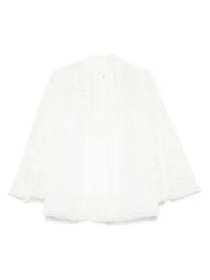 Ascension Lace Yoke Tunic in Cream