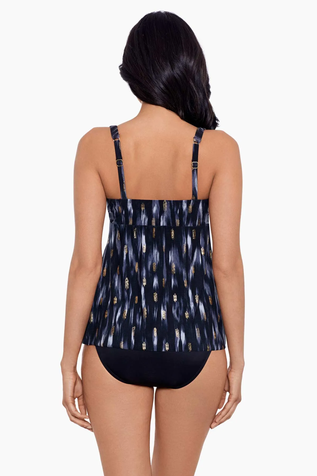Ayla Tankini Top in Bronze Reign