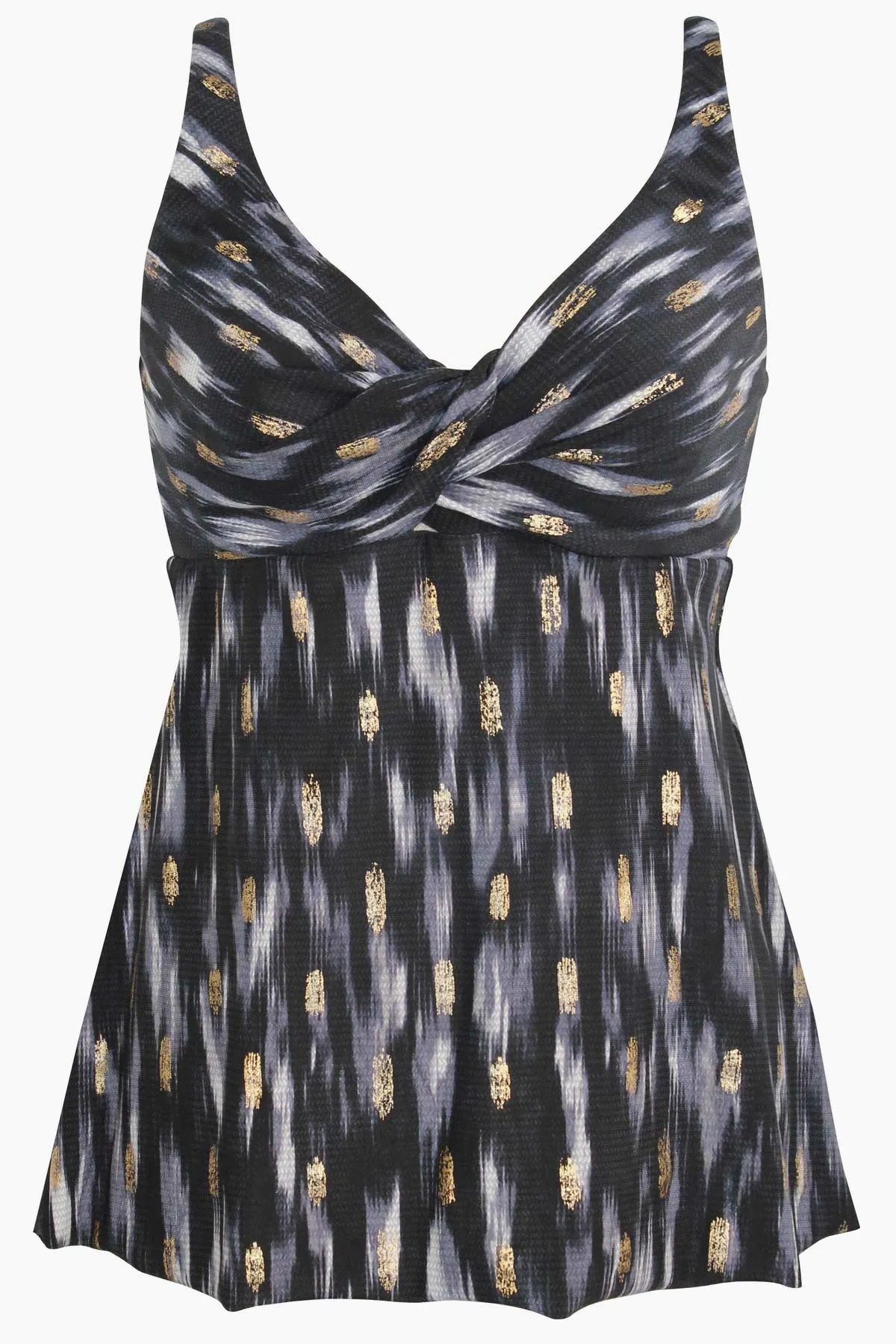 Ayla Tankini Top in Bronze Reign