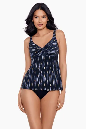 Ayla Tankini Top in Bronze Reign