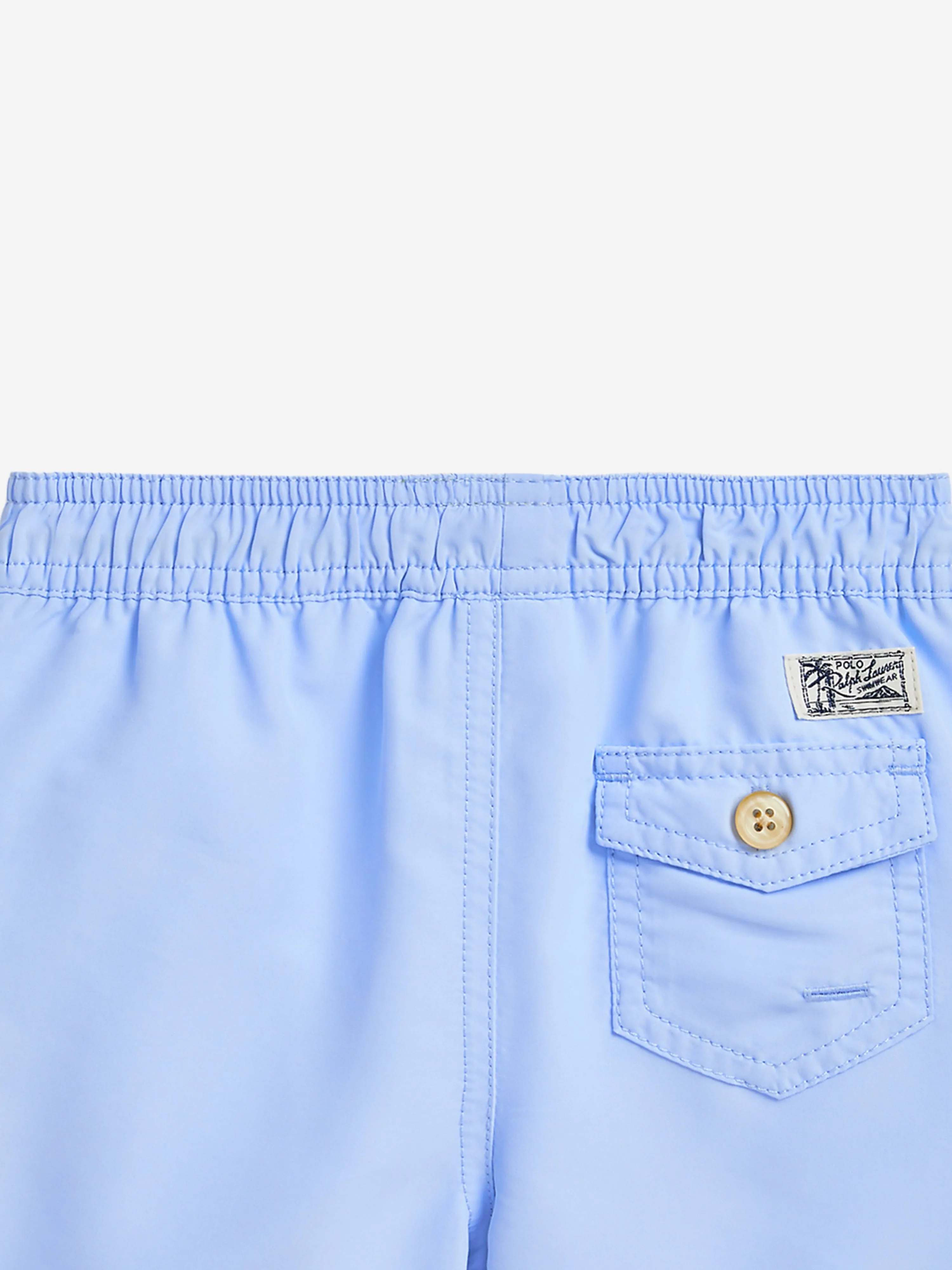 Baby Boys Logo Swim Shorts in Blue