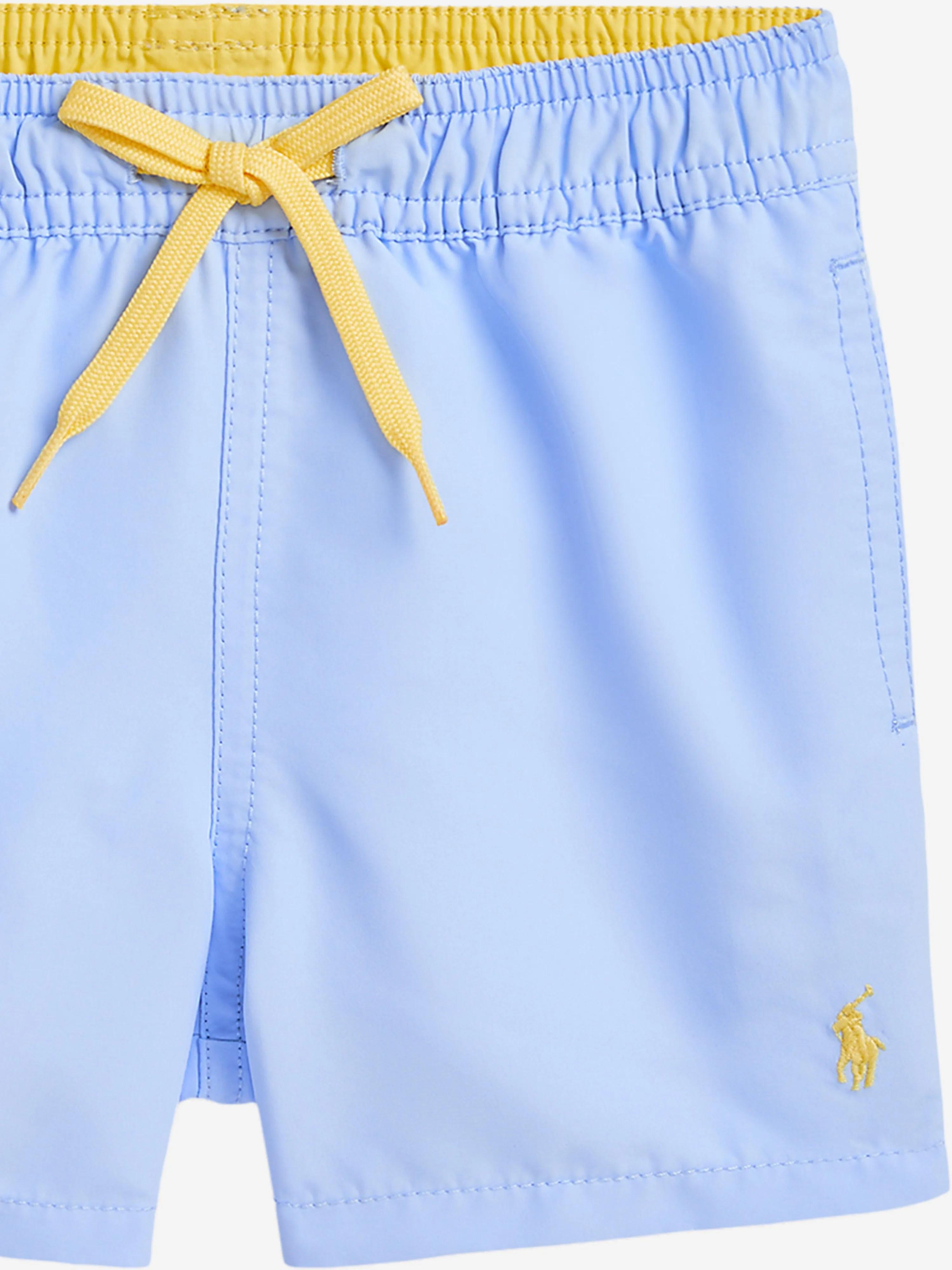 Baby Boys Logo Swim Shorts in Blue