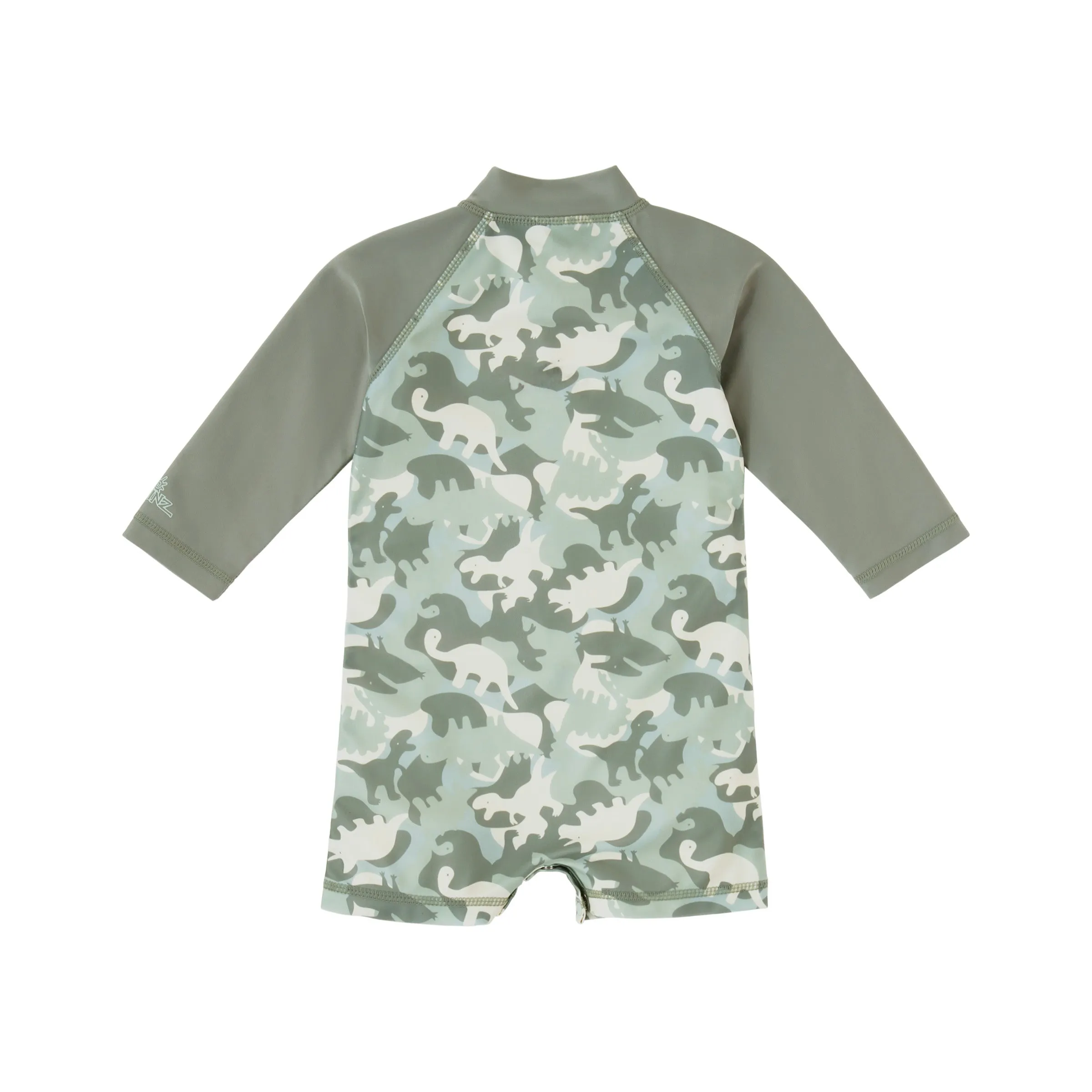 Baby Boy's Long Sleeve Swim Romper
