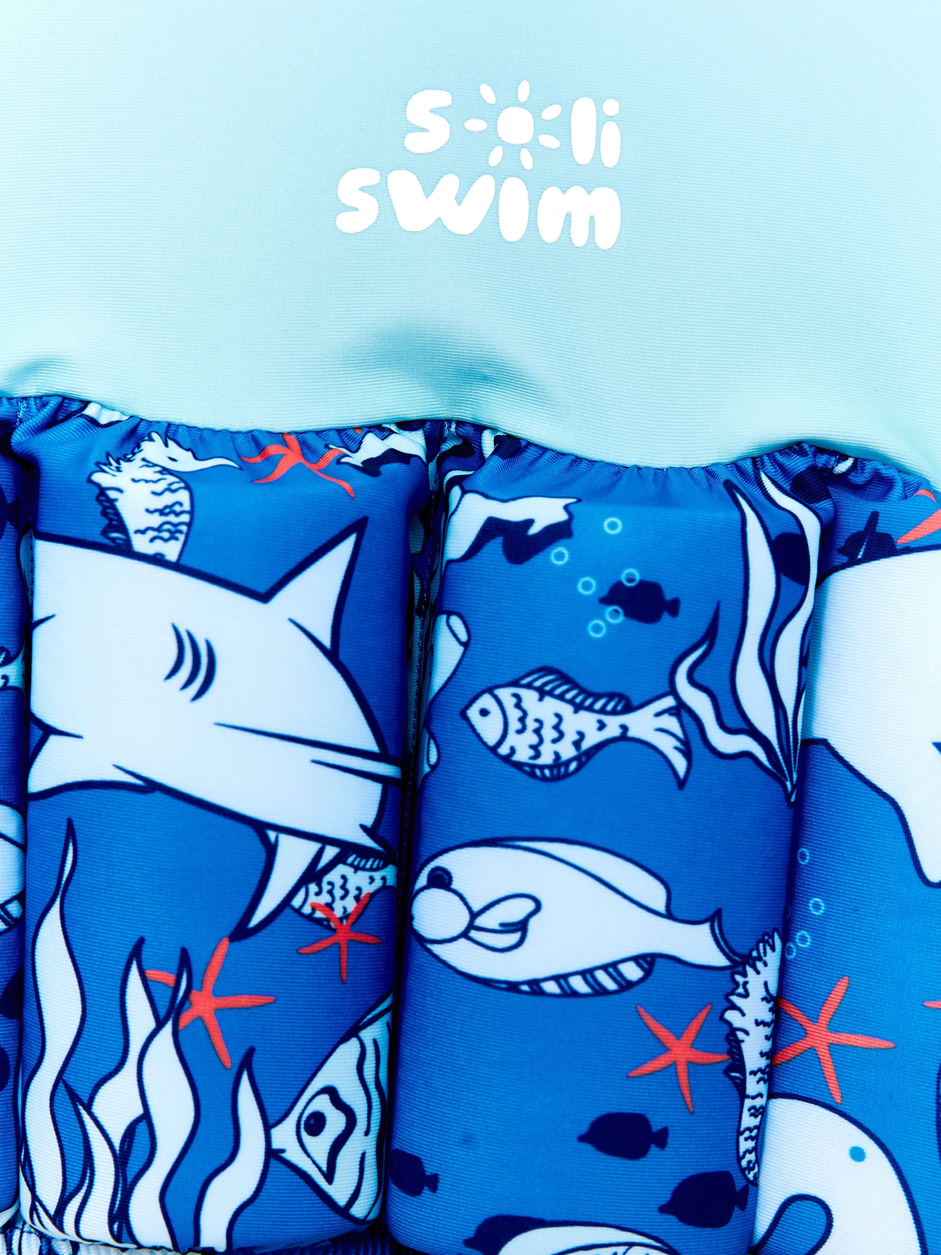 Baby Boys Sealife Float Suit in Blue (UPF50 )