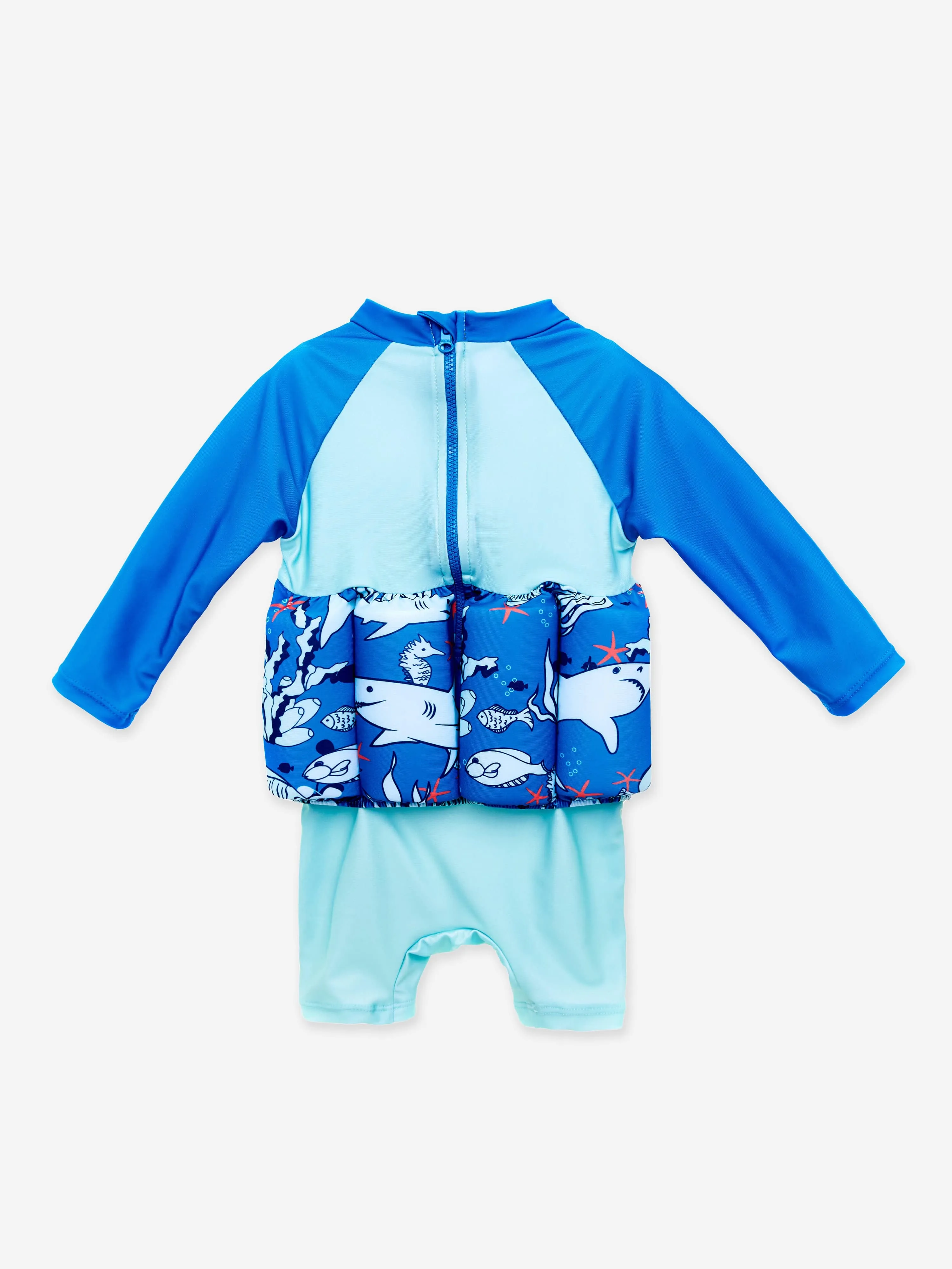 Baby Boys Sealife Float Suit in Blue (UPF50 )