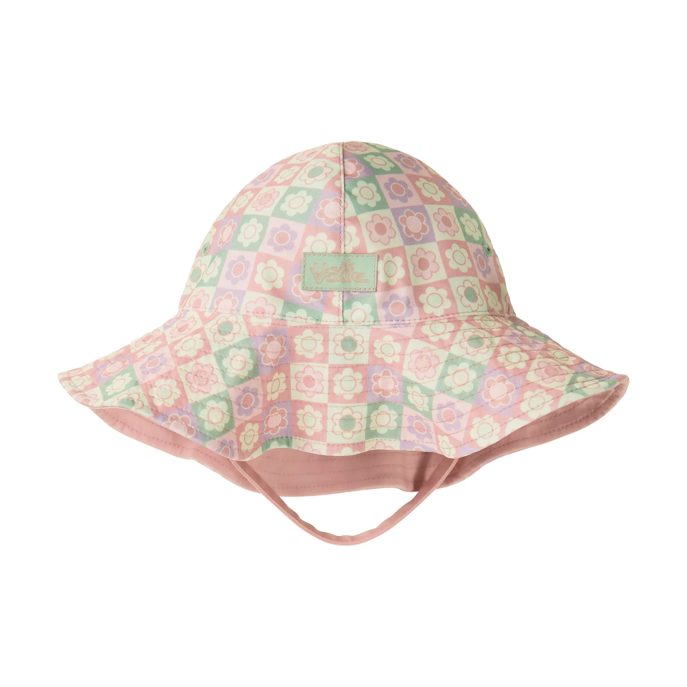 Baby Girl's Scalloped Bucket Hat