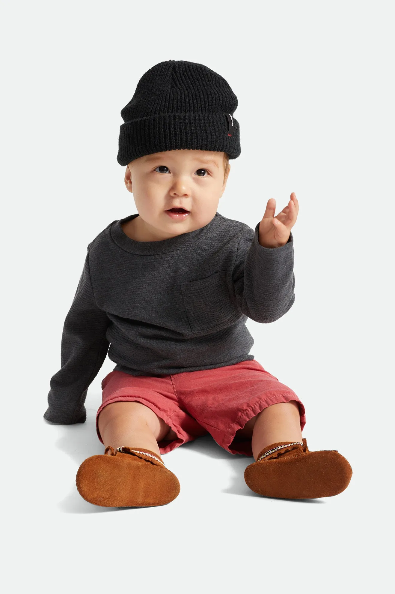 Baby Heist Beanie - Black Brixton