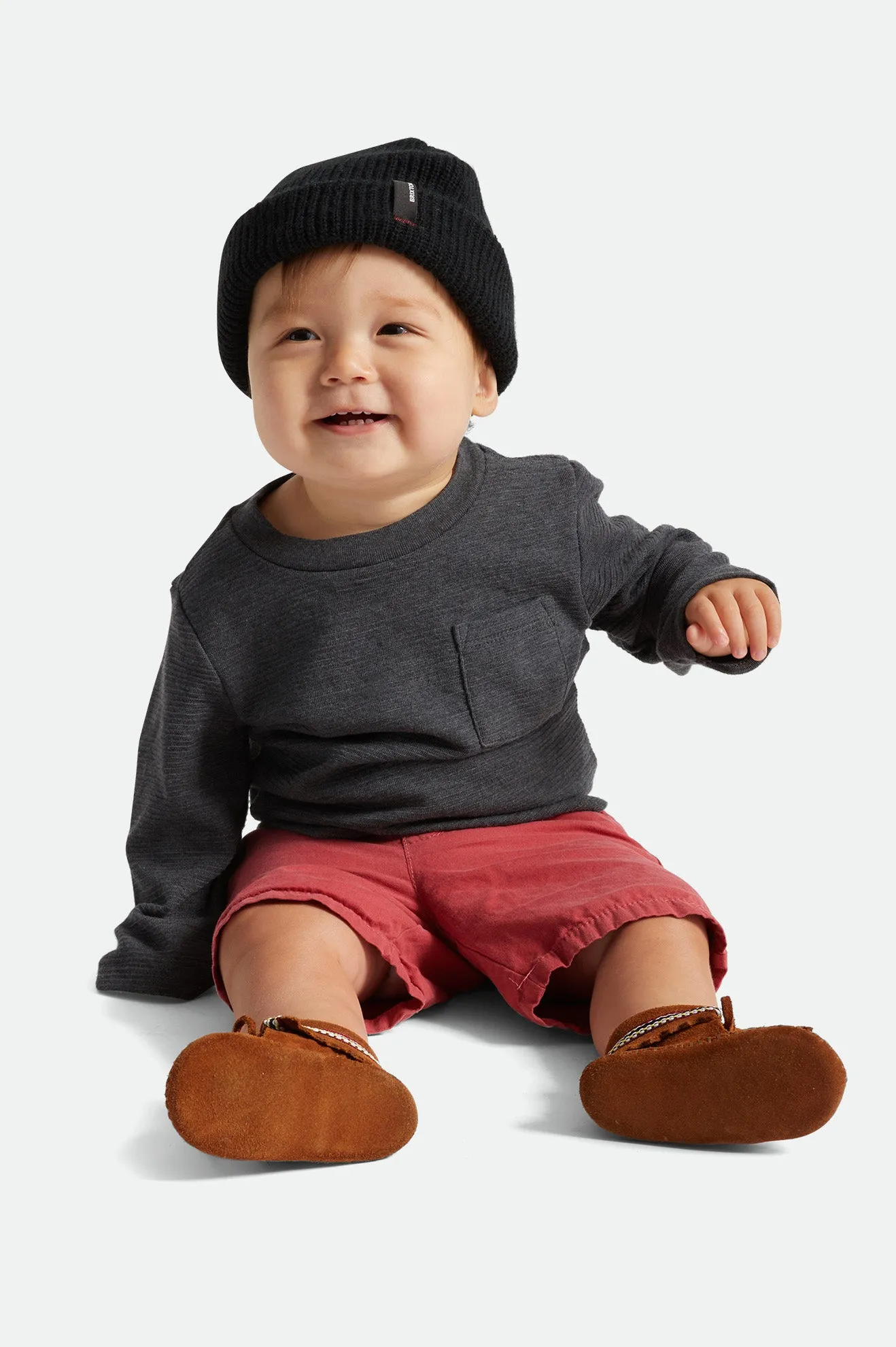 Baby Heist Beanie - Black Brixton