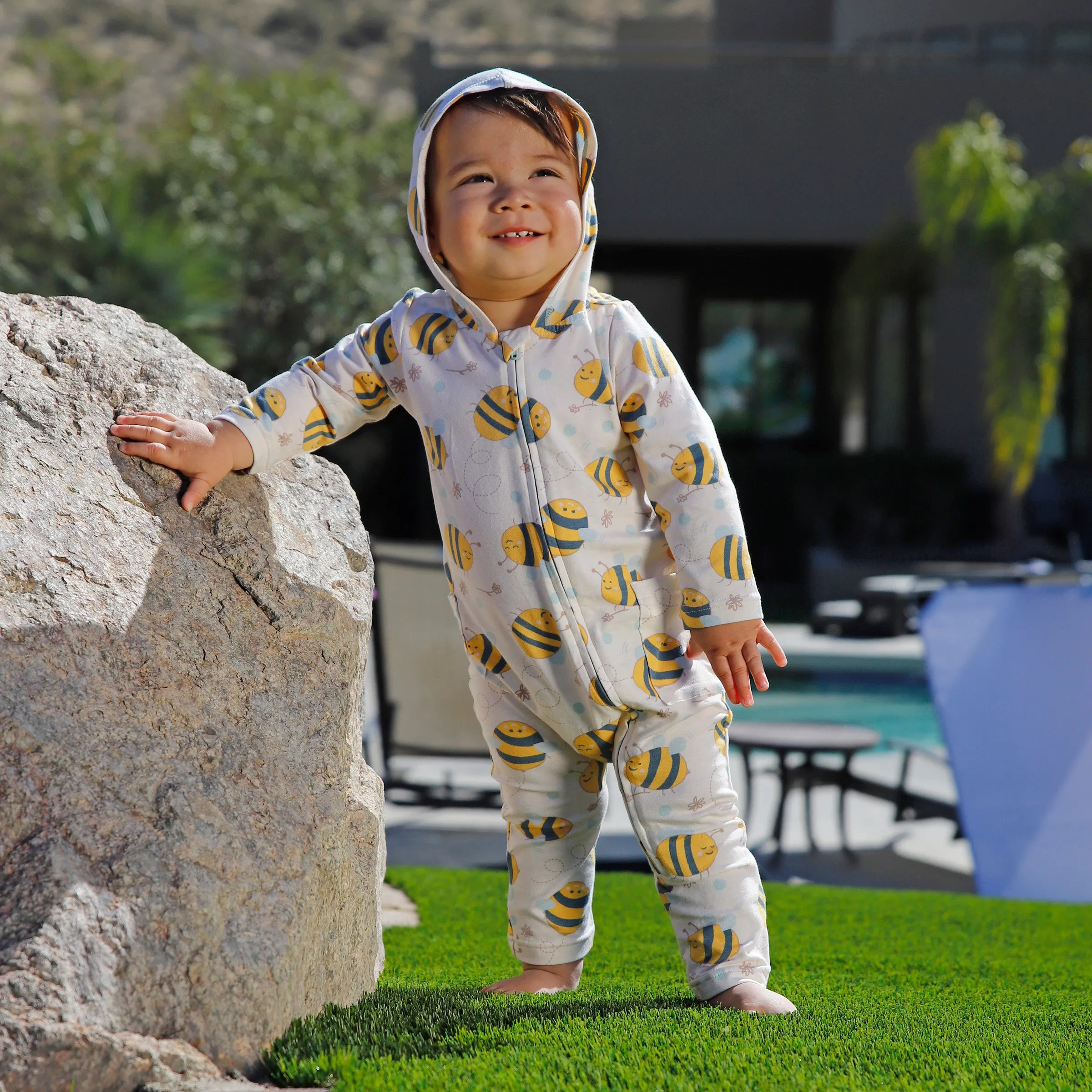 Baby Hooded Everyday Romper