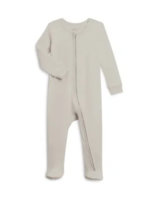 Baby Peyton Zipper Sleeper In Stone