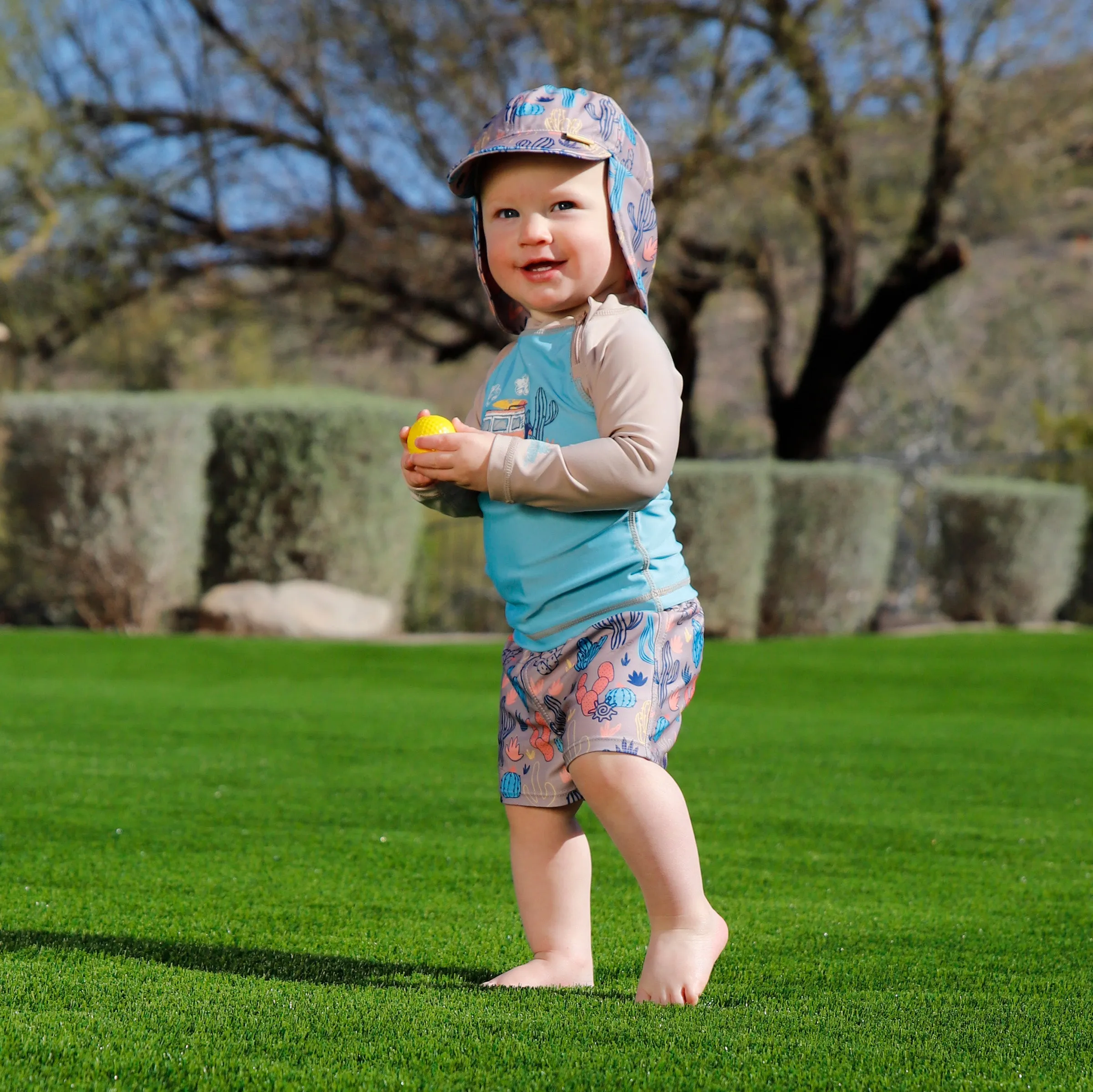 Baby Zippy Long Sleeve Sun & Swim Shirt