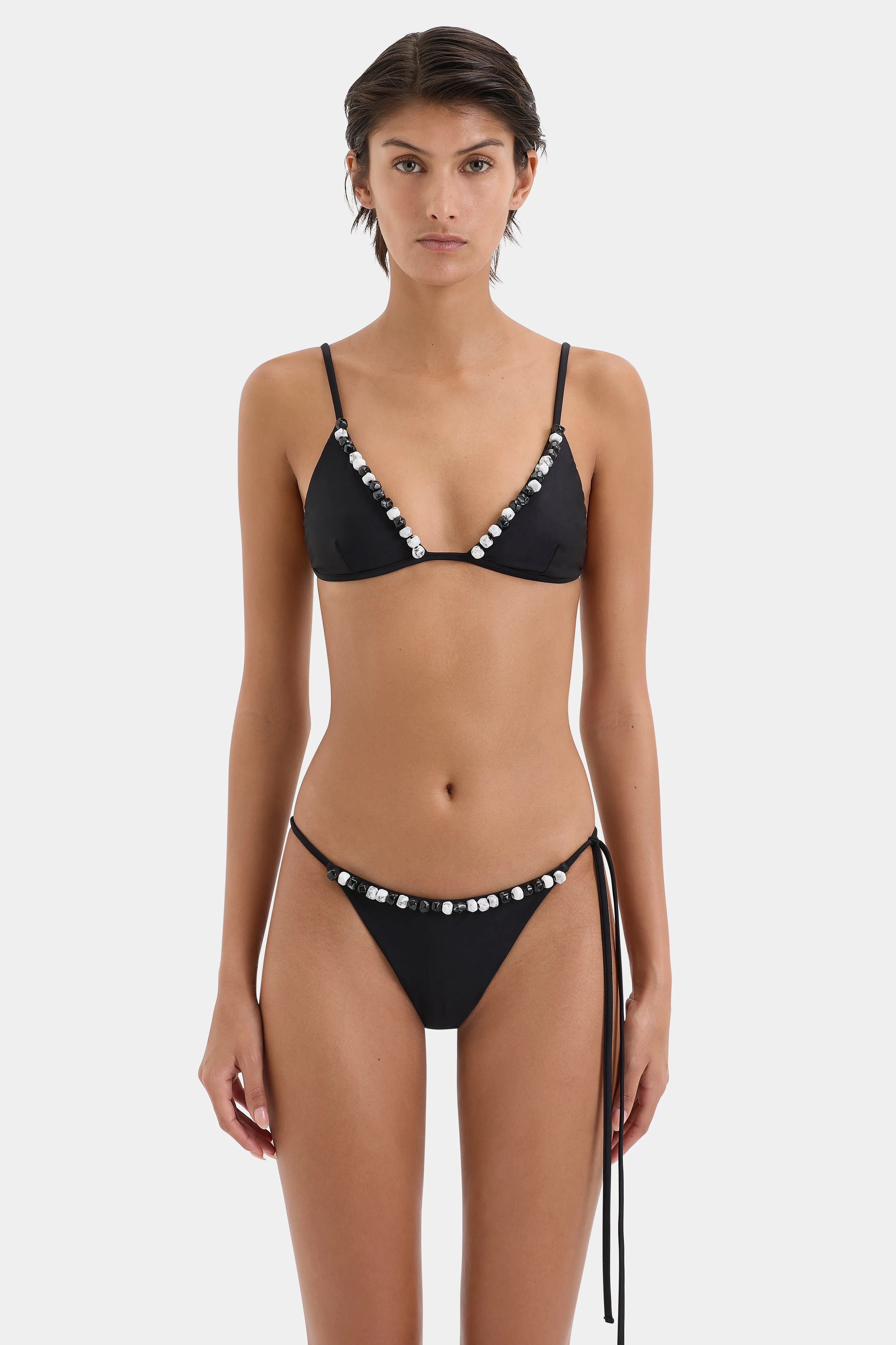 Baci Beaded String Brief SIR