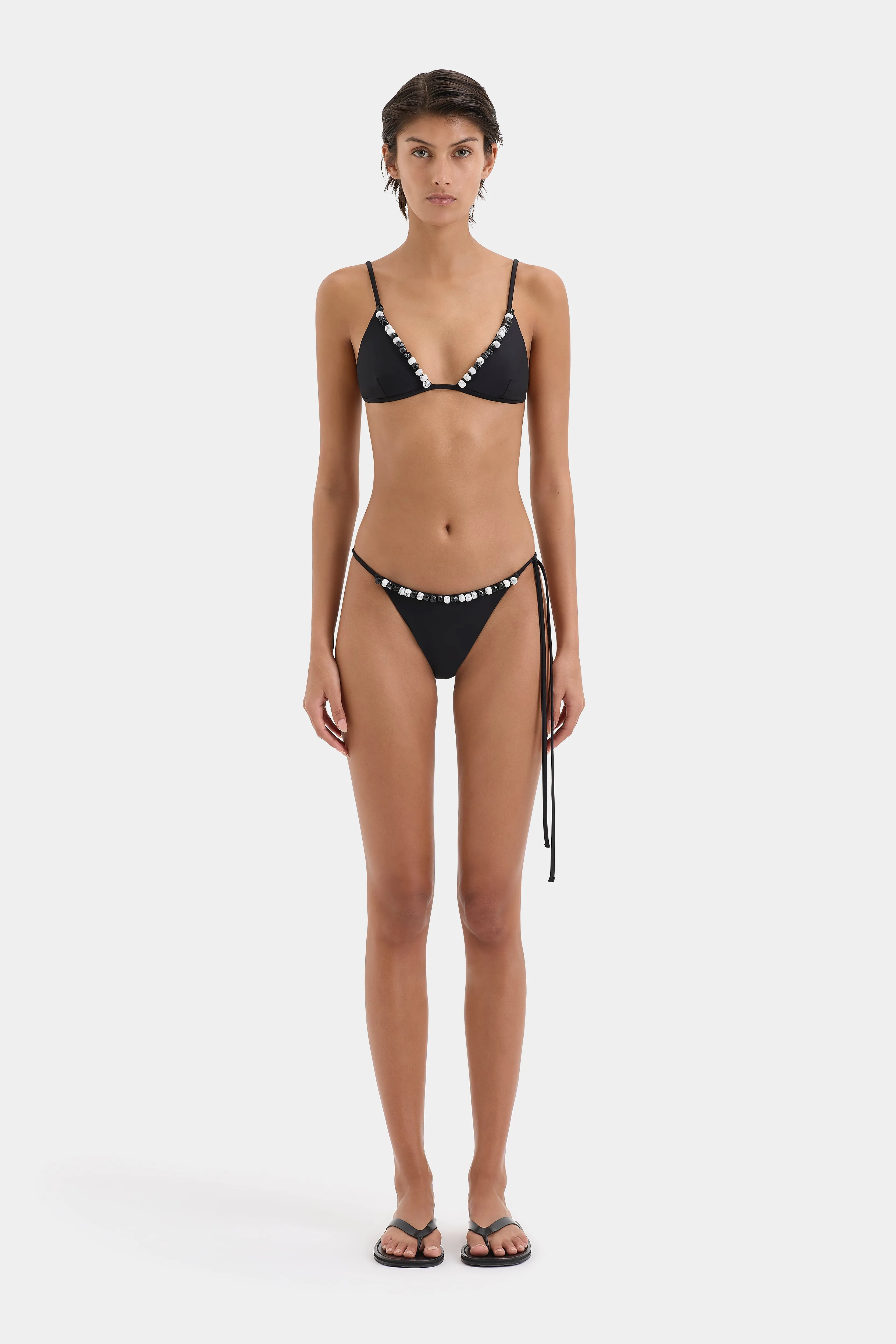 Baci Beaded String Brief SIR