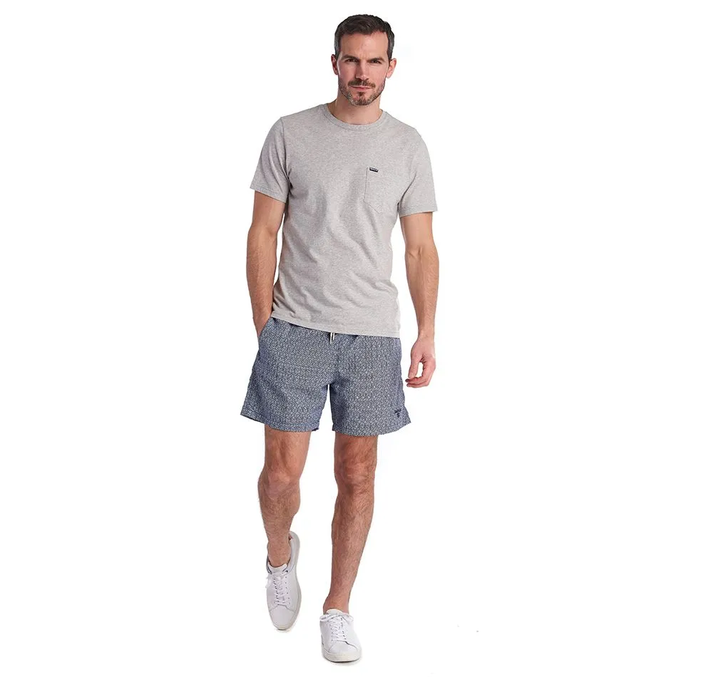 Barbour Geo Print Swim Short - Navy