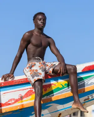Billabong x Mami Wata Icons Laybacks 17" Trunks - Stone Billabong