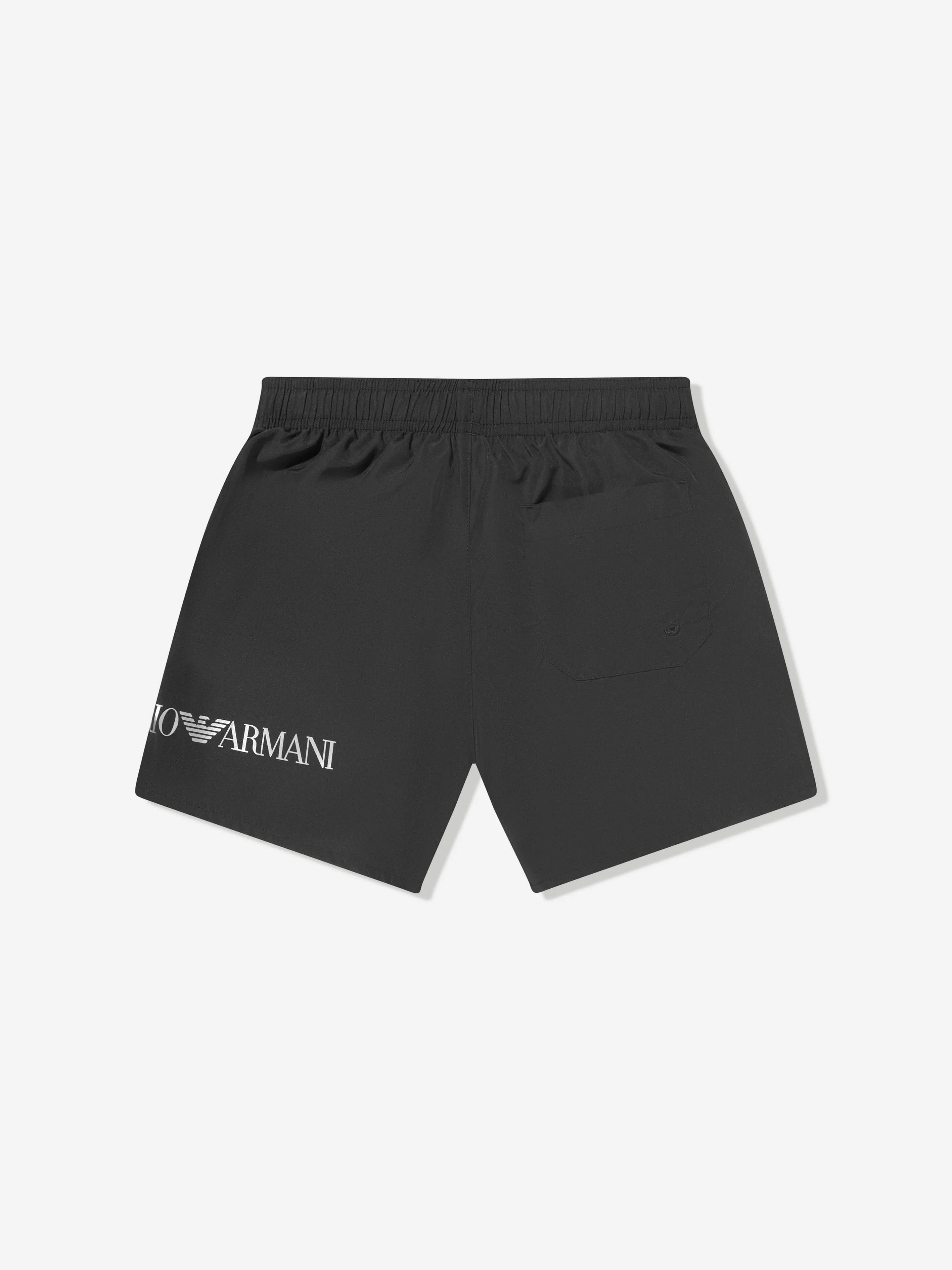 Boys Logo Swim Shorts in Black