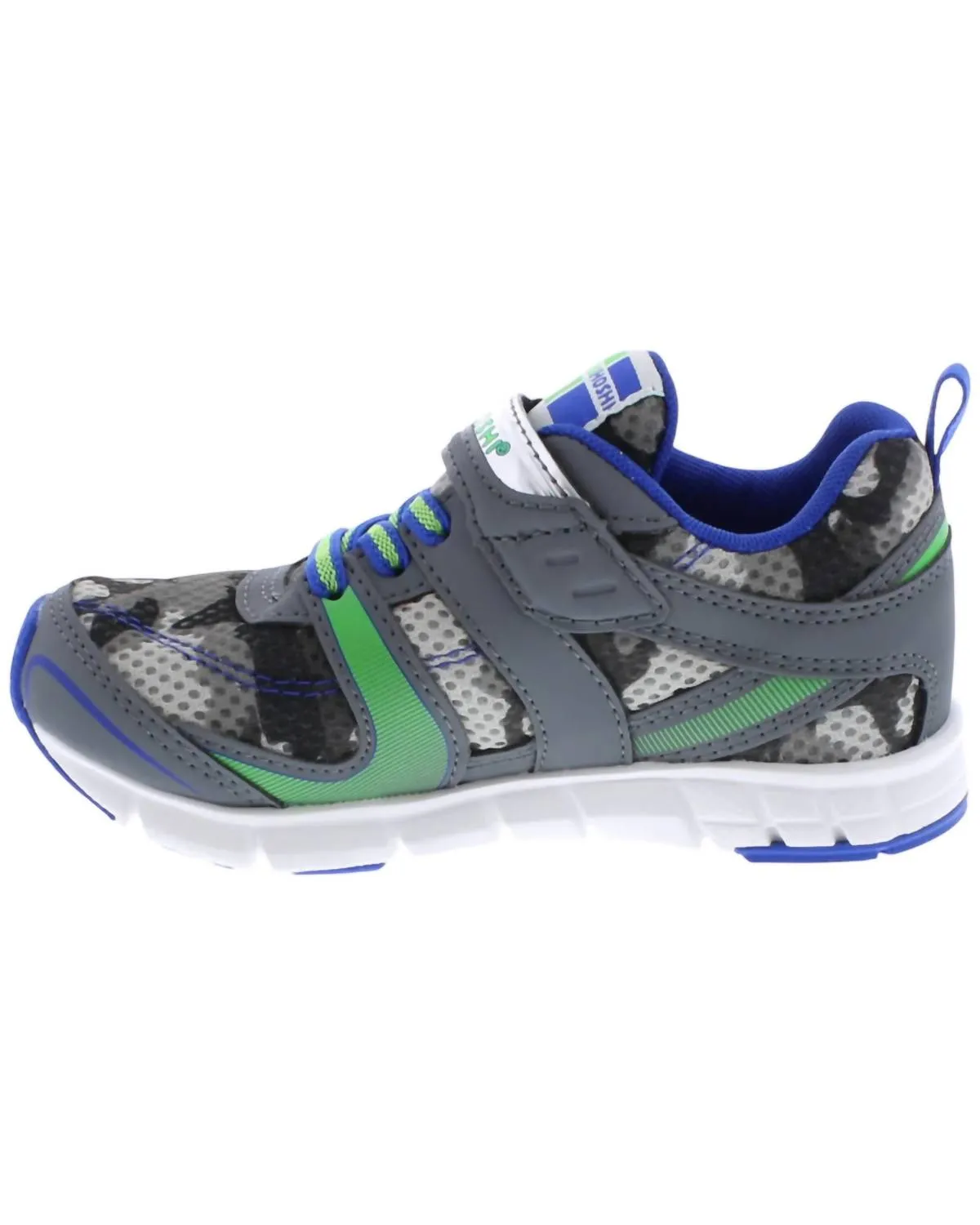 Boy's Velocity Shoes In Gray/camo