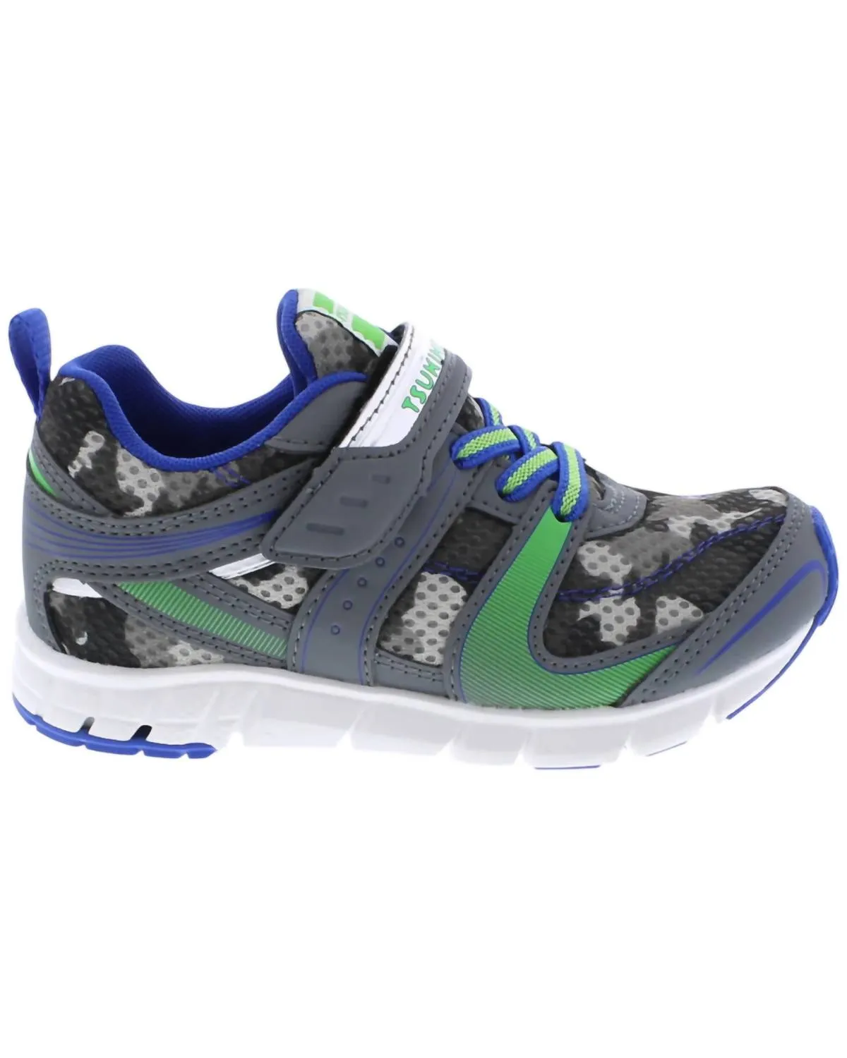Boy's Velocity Shoes In Gray/camo