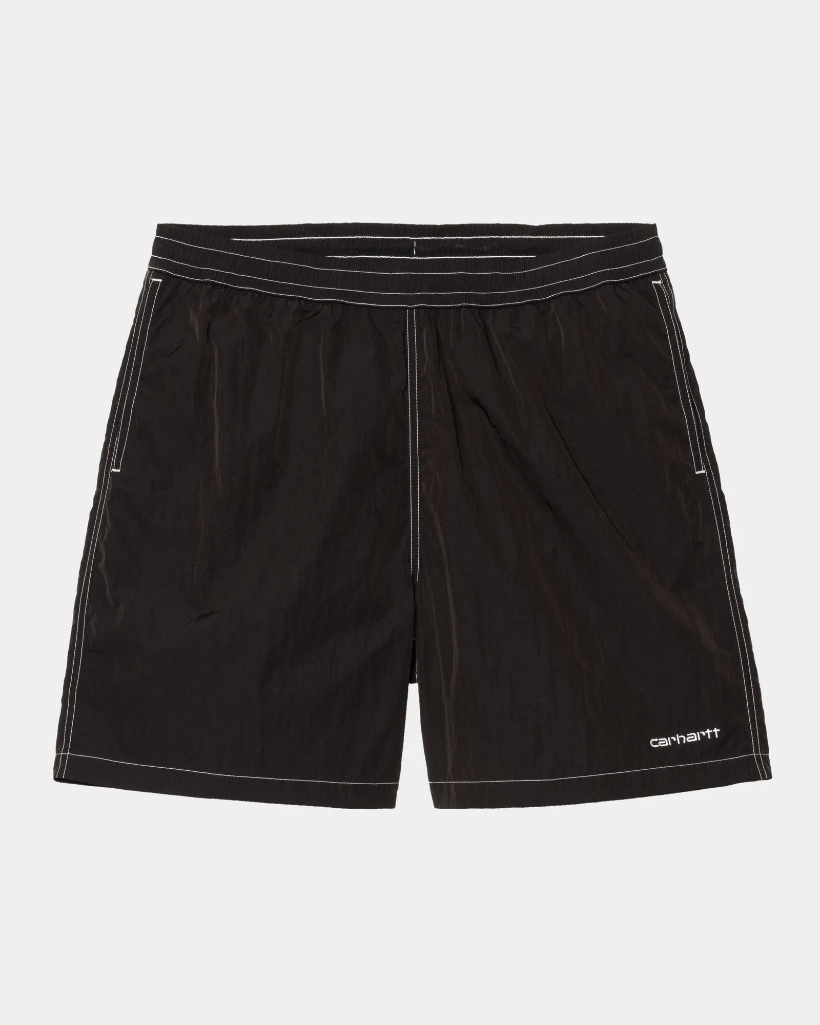 Canby Swim Trunks | Black / White Carhartt WIP