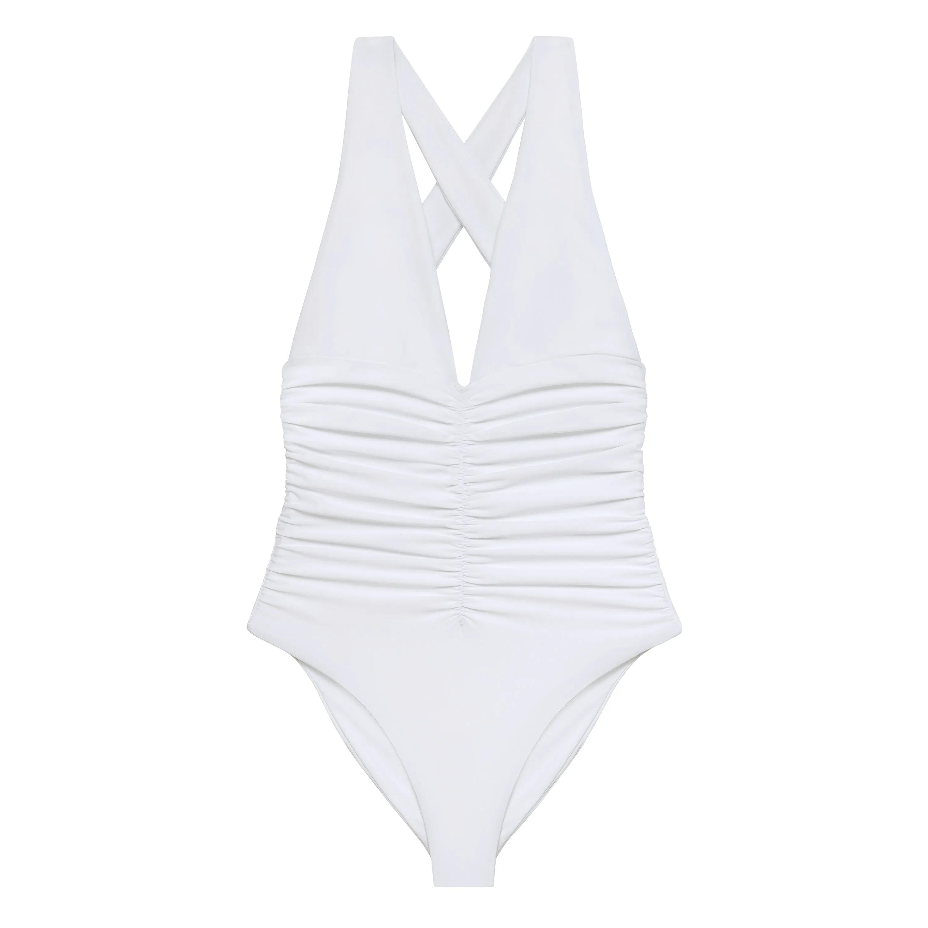 Capri One Piece | White Matte JADE SWIM