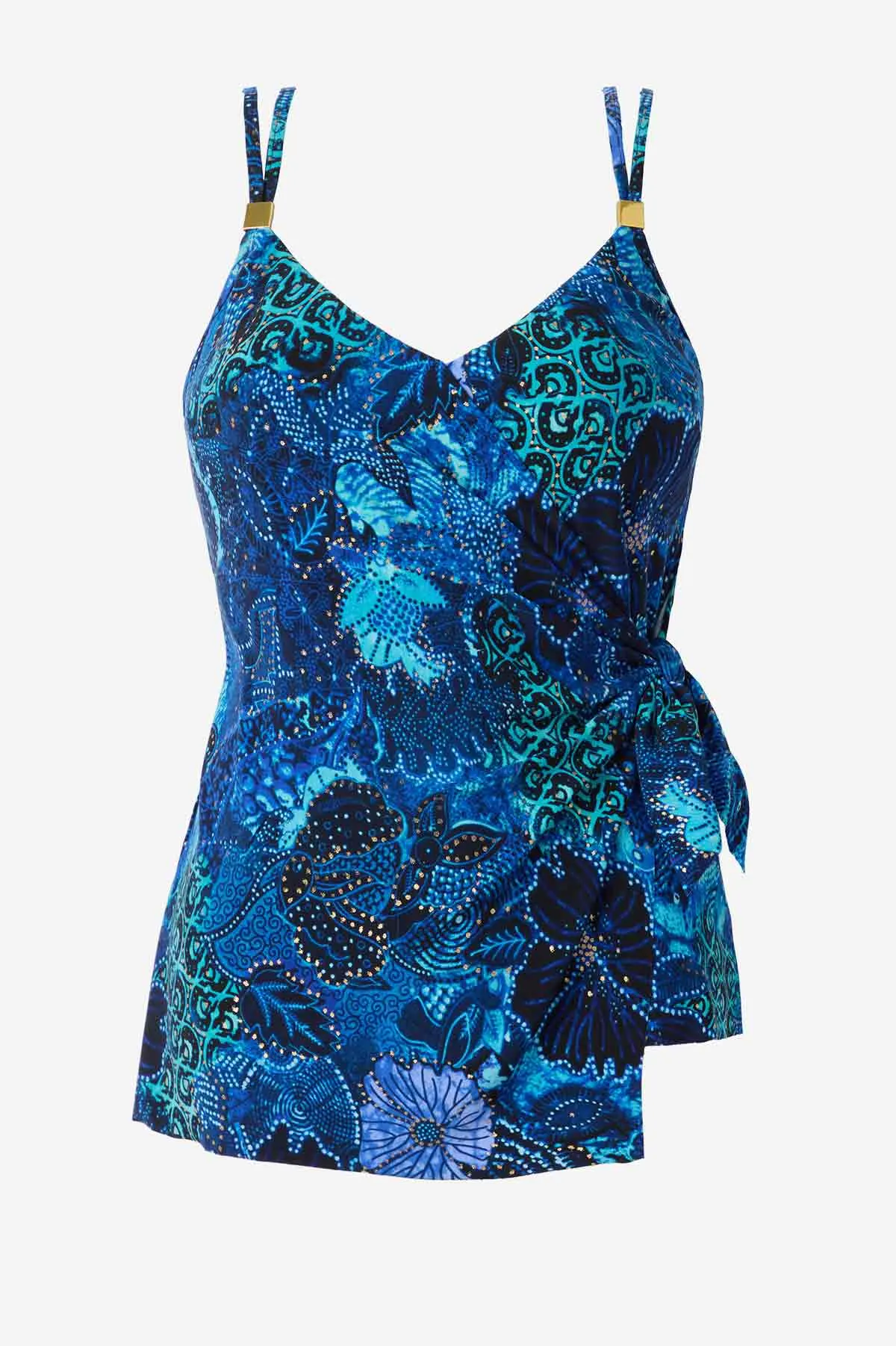 Carma Tankini Top in Jewels In The Nile
