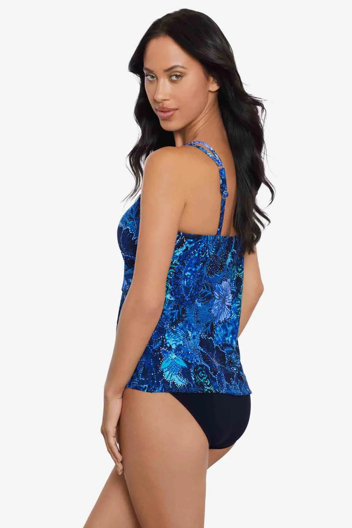Carma Tankini Top in Jewels In The Nile