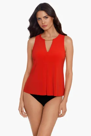 Chanae Tankini Top in Hyper Link
