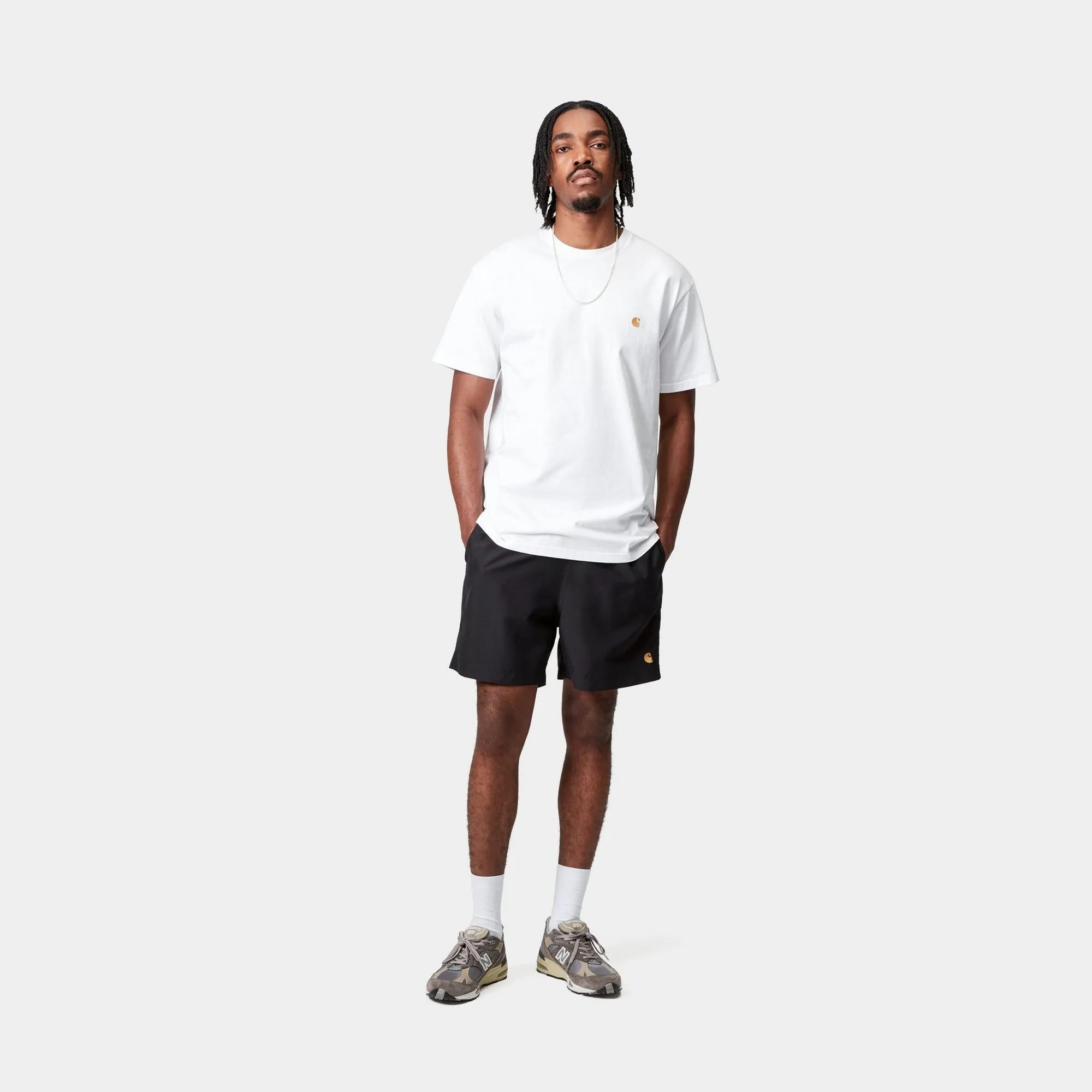 Chase Swim Trunks | Black Carhartt WIP