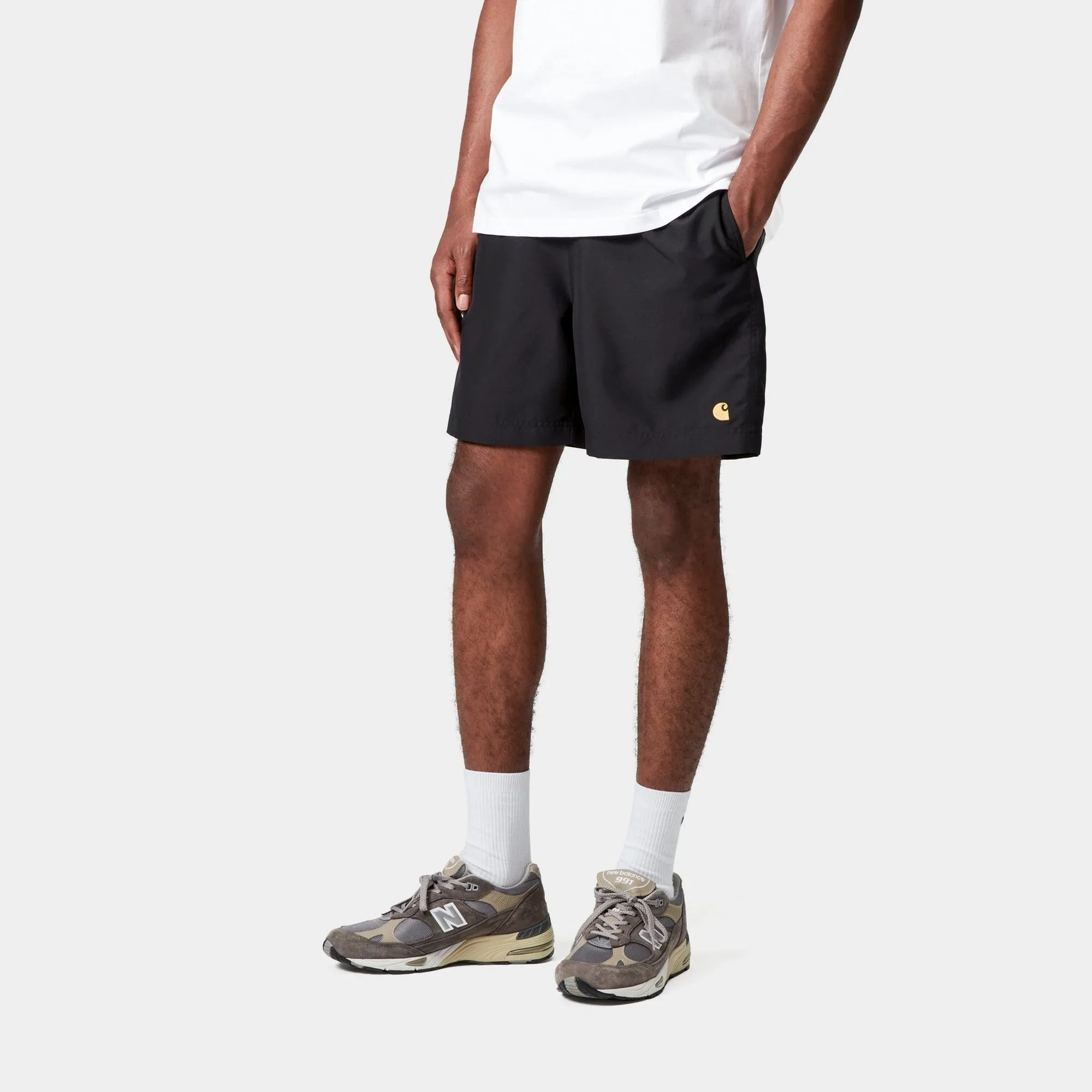 Chase Swim Trunks | Black Carhartt WIP