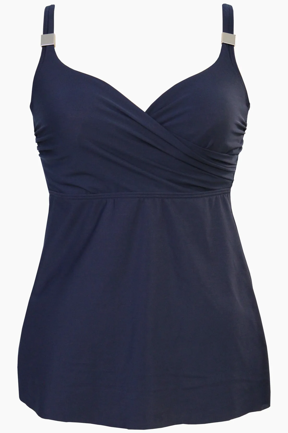 D-DDD Cups Surplice Tankini Top