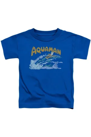 DC Comics Aquaman Swim Short Sleeve Toddler Tee / T-Shirt