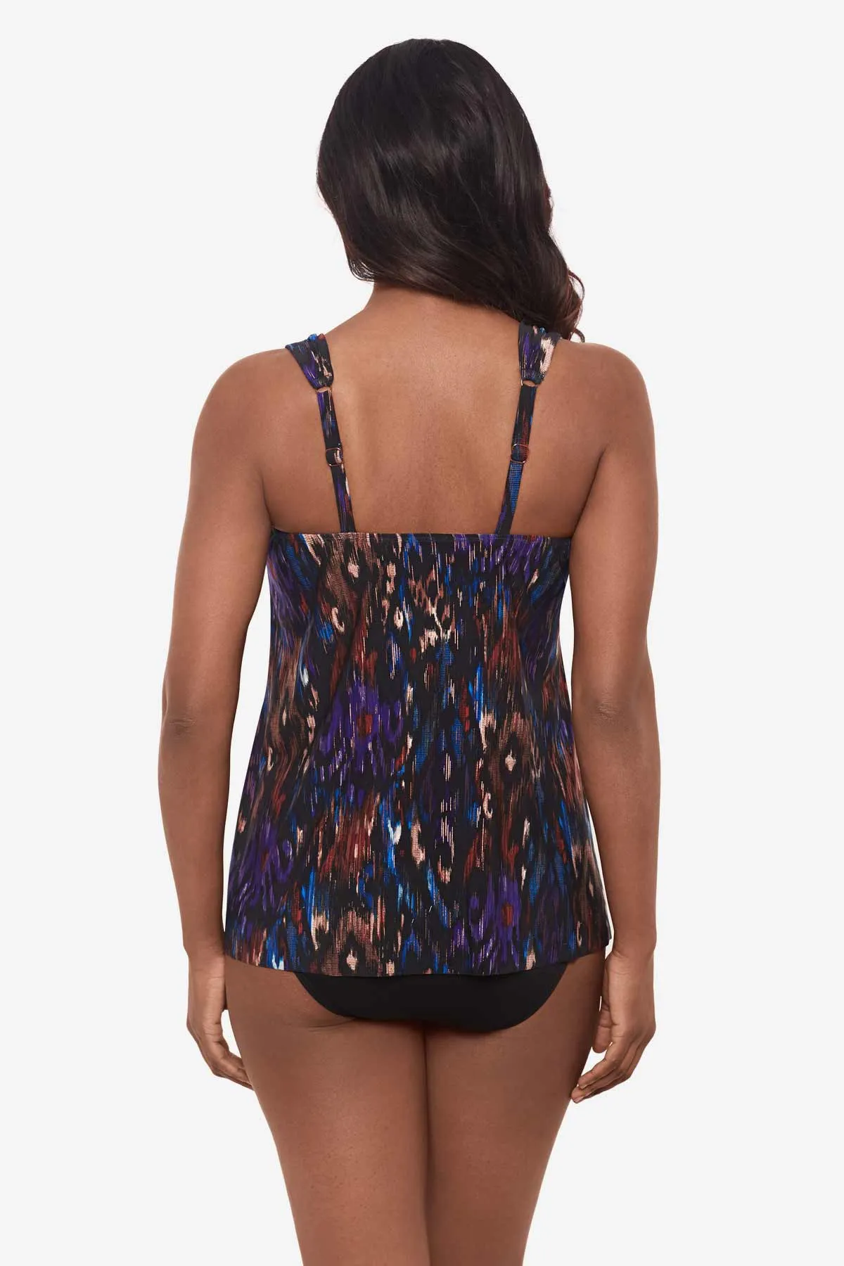 DD-Cup Dazzle Tankini Top in Tapiz