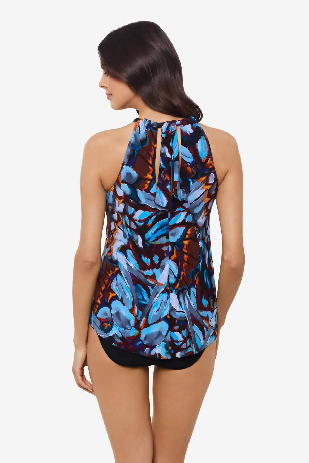 Esme Tankini Top in Monarch