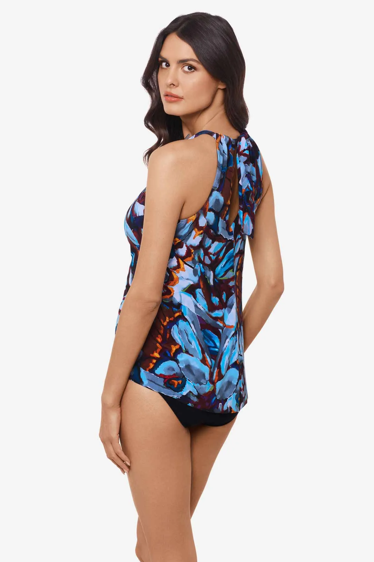 Esme Tankini Top in Monarch