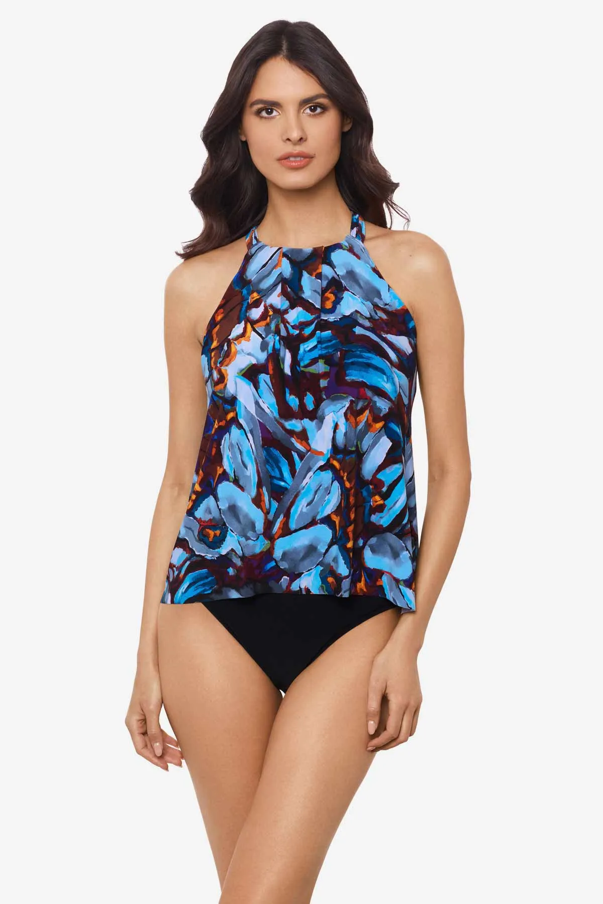 Esme Tankini Top in Monarch
