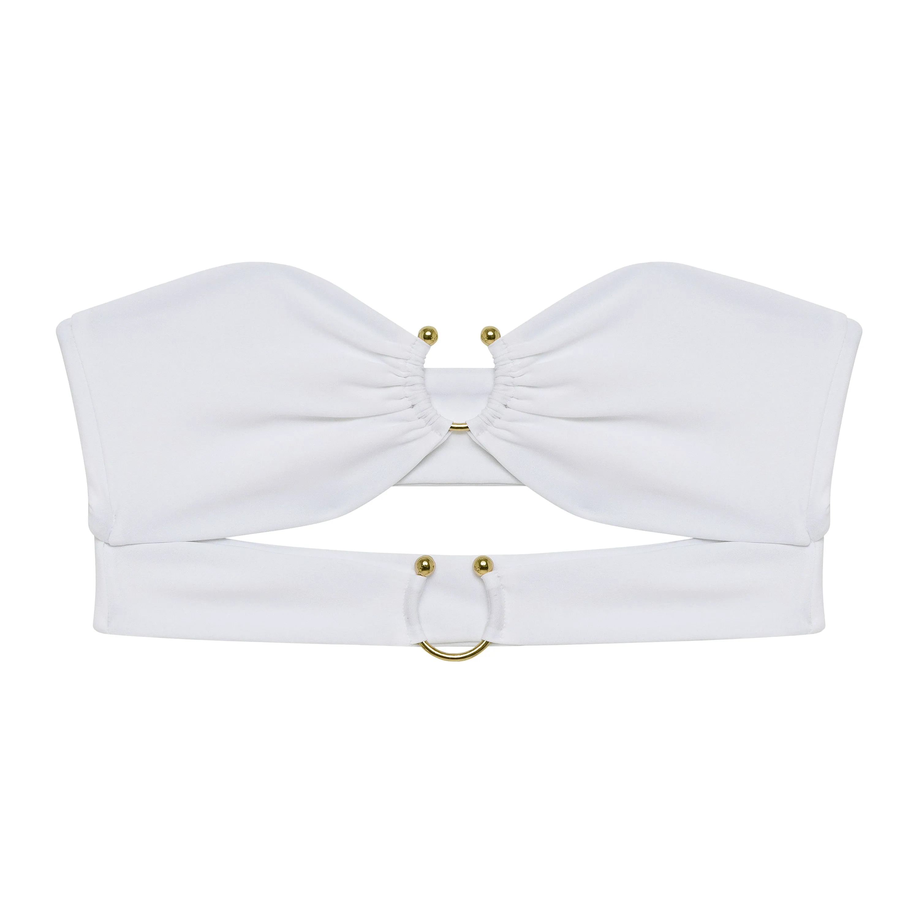 Eva Top | White Matte JADE SWIM