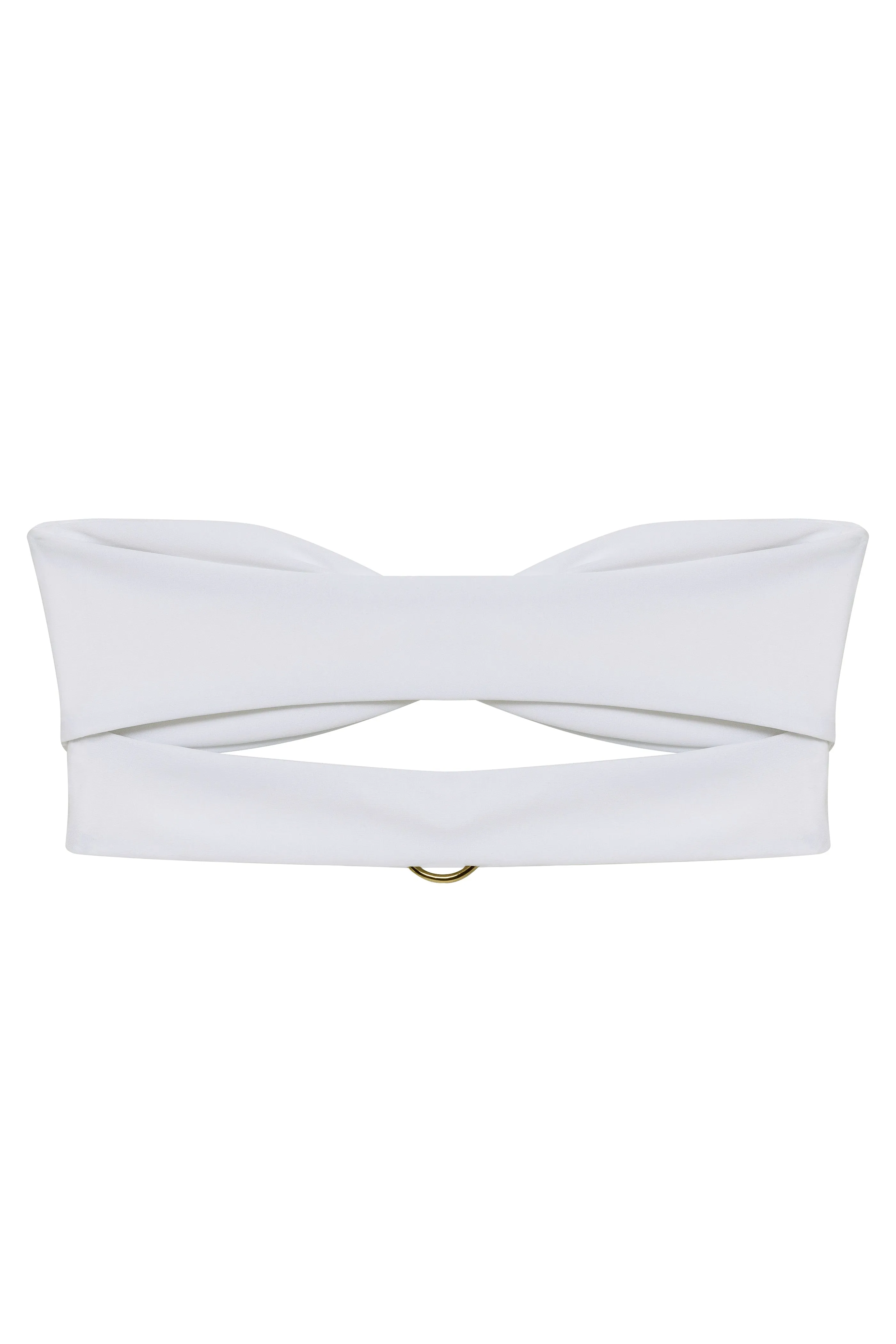 Eva Top | White Matte JADE SWIM