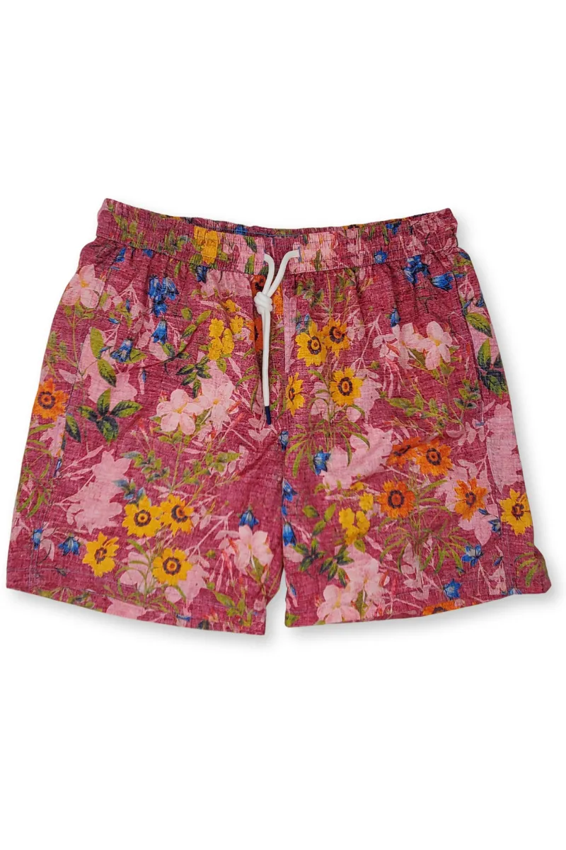Flower Collage Swim Shorts