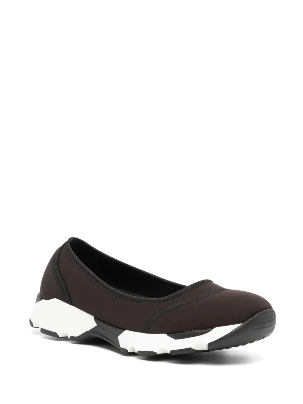 Gino Ballet Glide in Espresso/Black