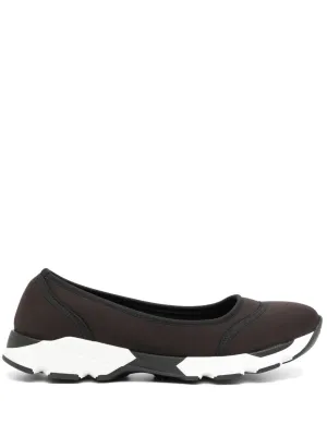 Gino Ballet Glide in Espresso/Black