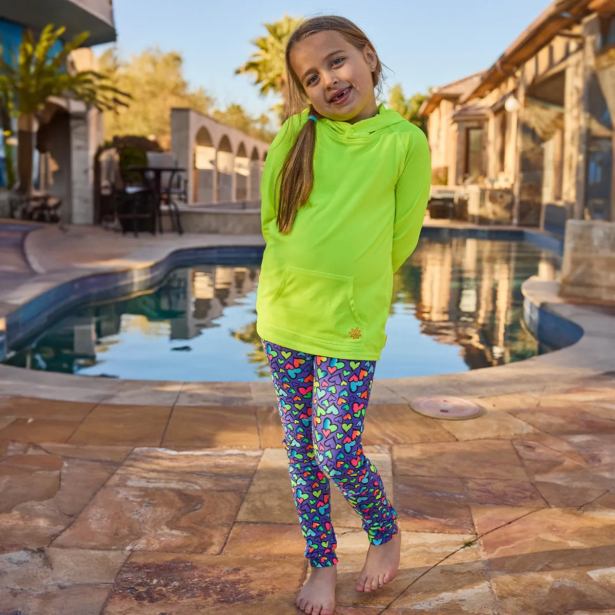 Girl's Active Sport Swim Leggingz