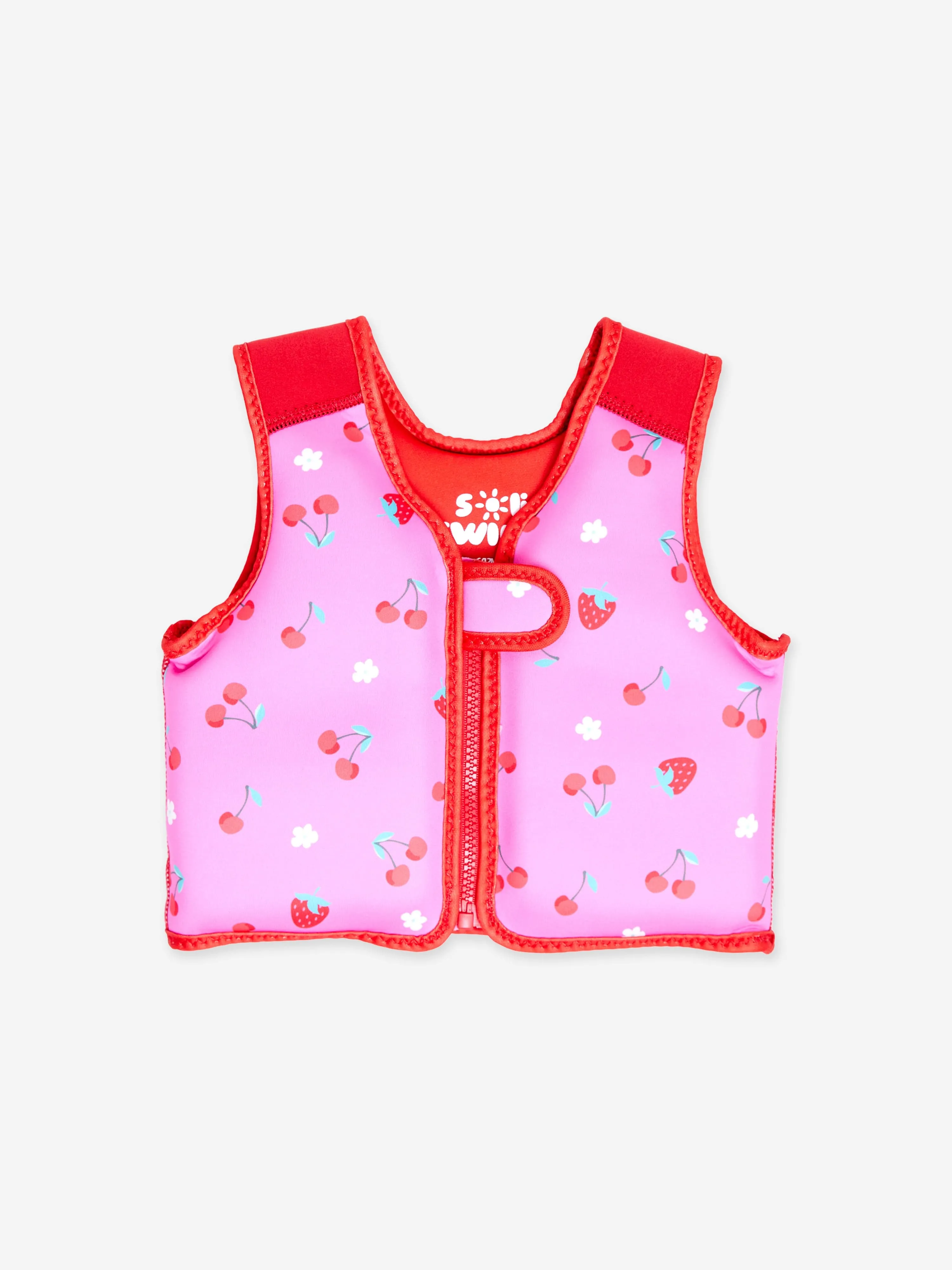 Girls Cherry Float Jacket in Pink (UPF50 )