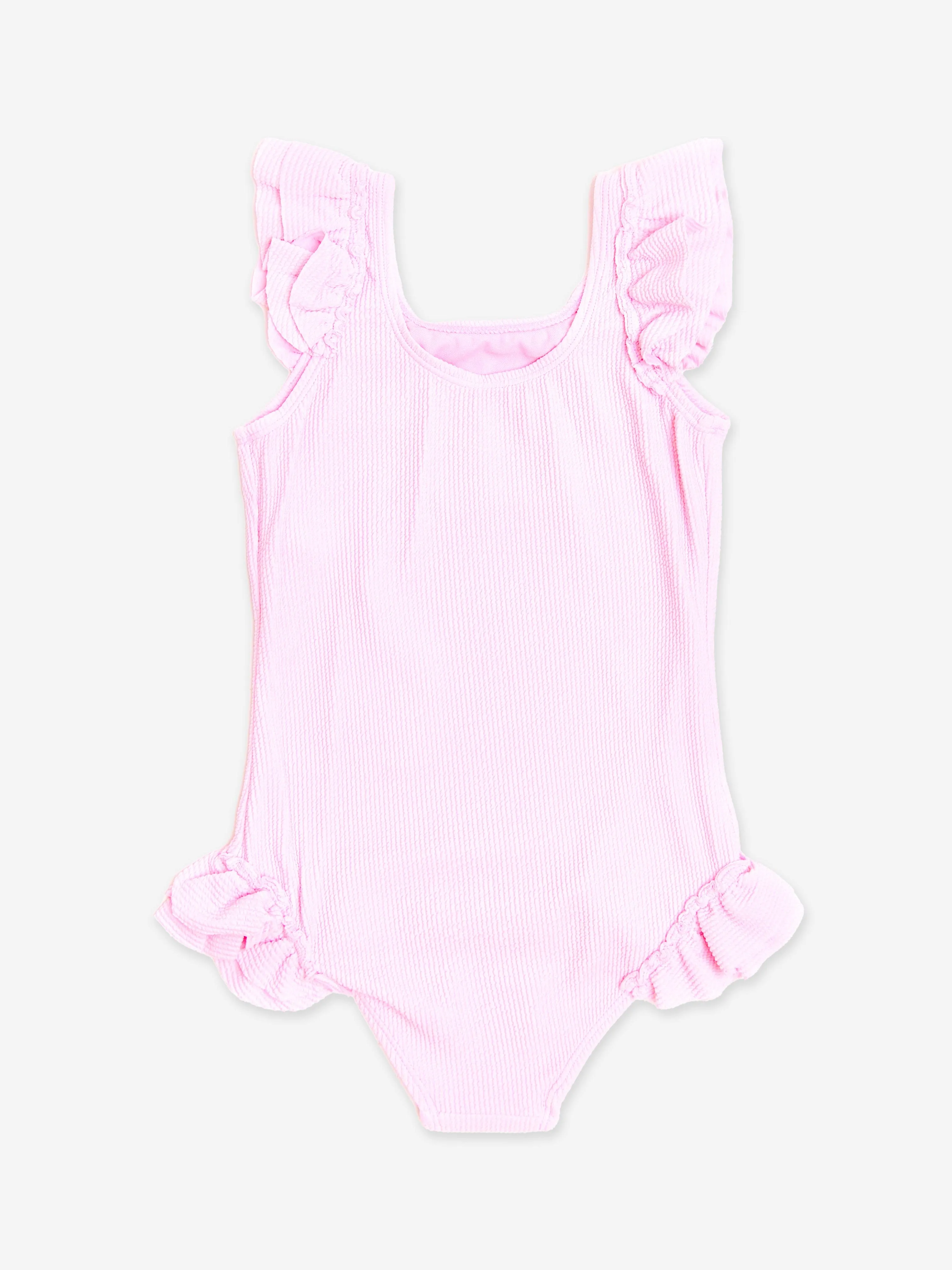 Girls Cherry Swimsuit in Pink (UPF50 )